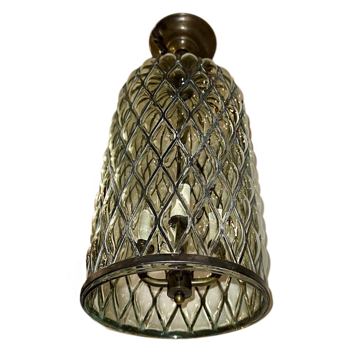 Laterne aus geblasenem Murano-Glas (Italienisch) im Angebot
