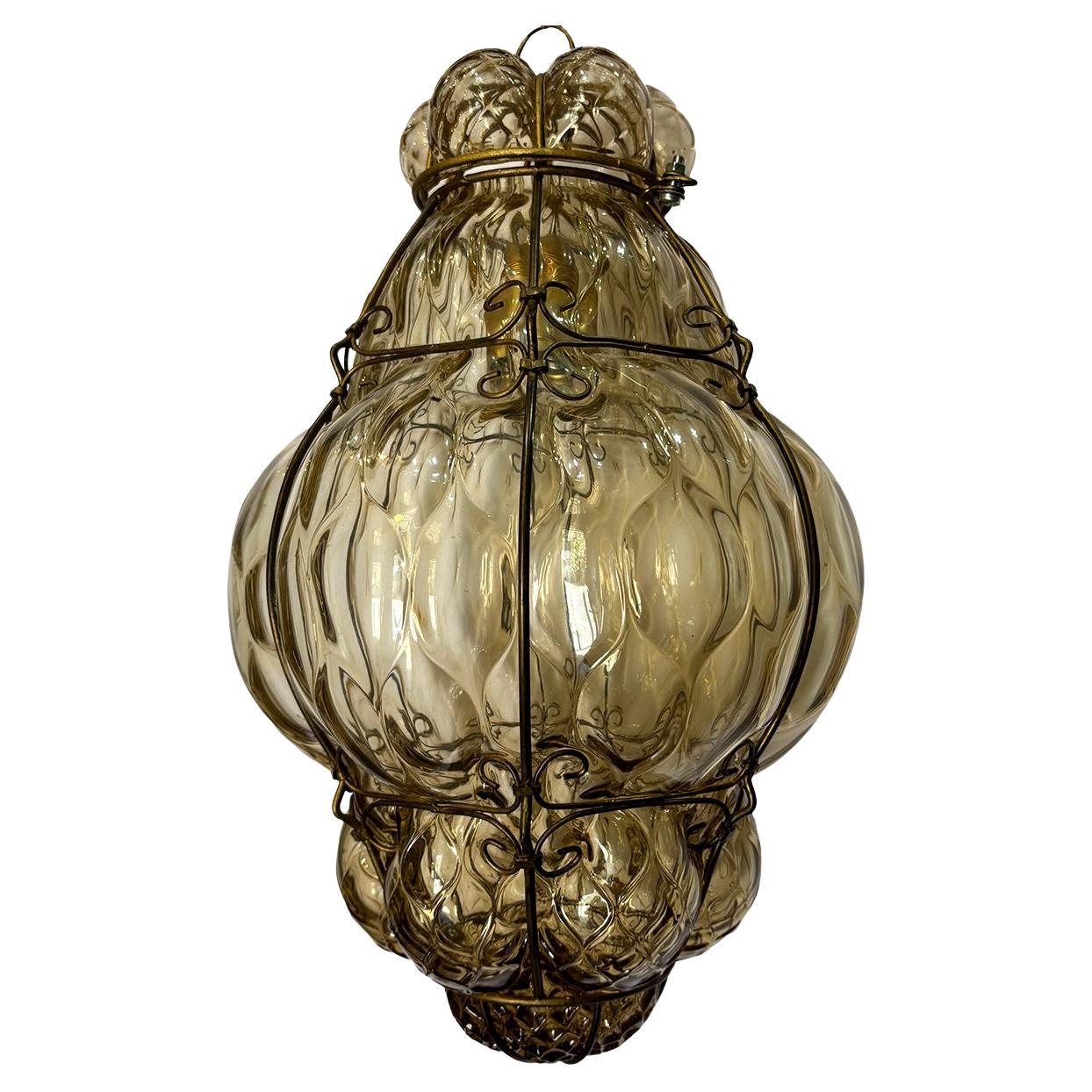 Blown Glass Murano Lantern
