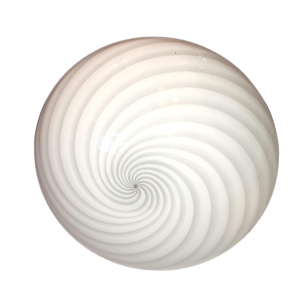 Lámpara de cristal soplado de Murano en Bueno estado para la venta en New York, NY