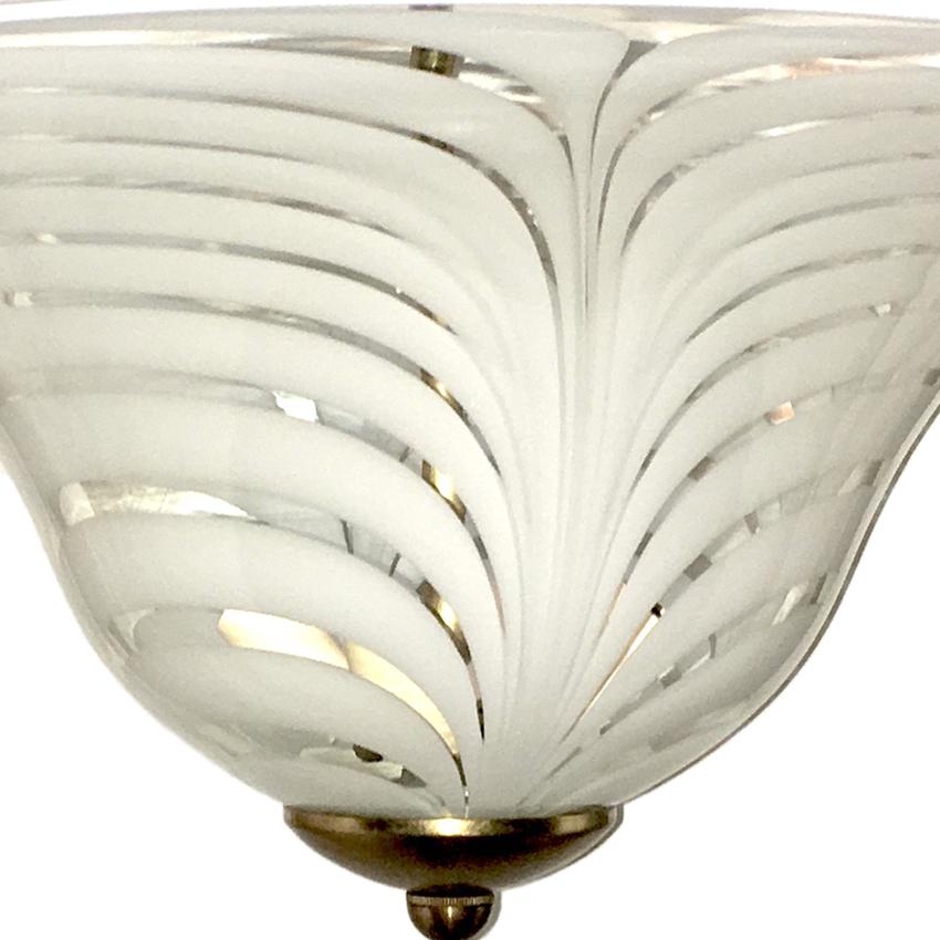 Luminaire de Murano en verre soufflé Bon état à New York, NY