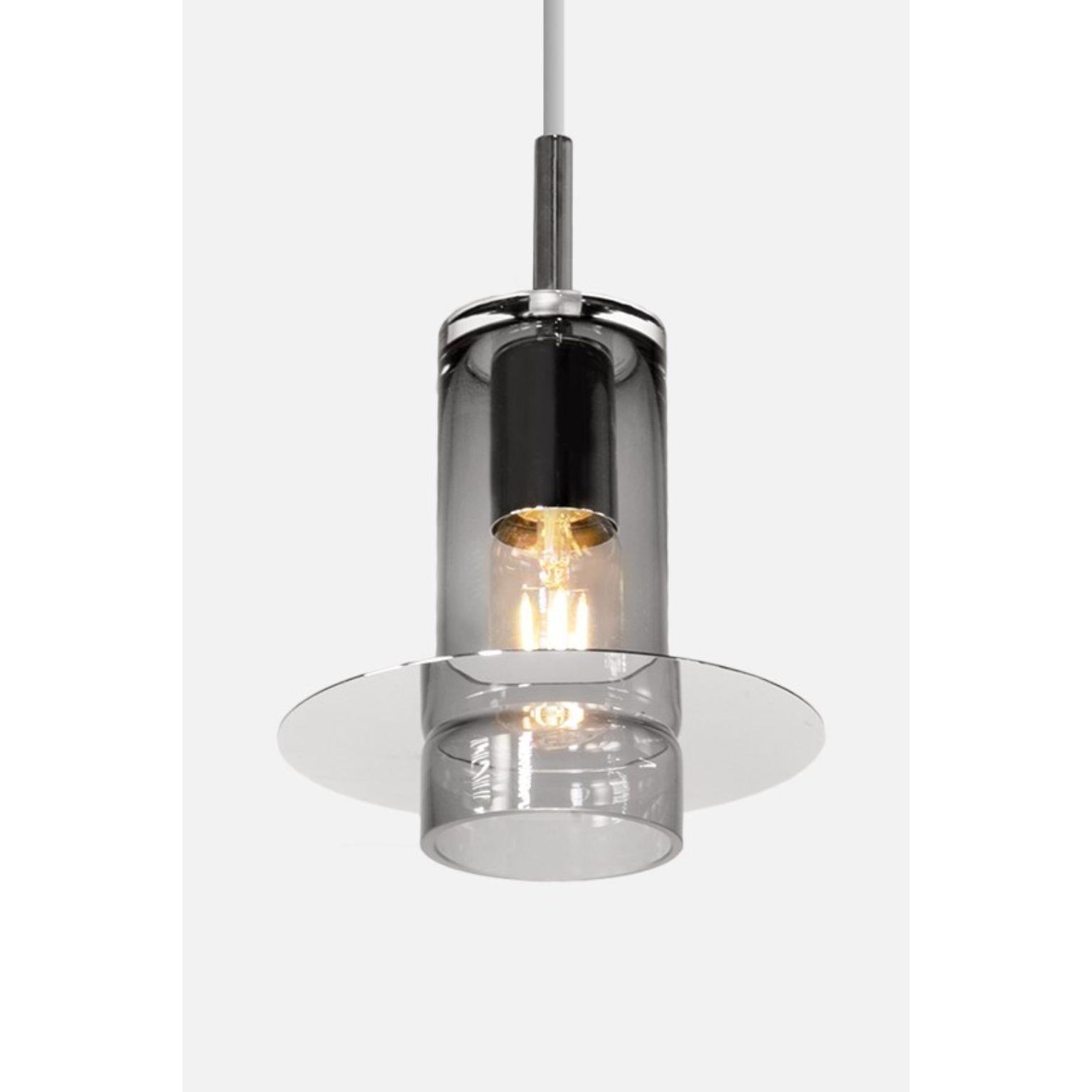 Modern Blown Glass Pendant Light by Eric Willemart