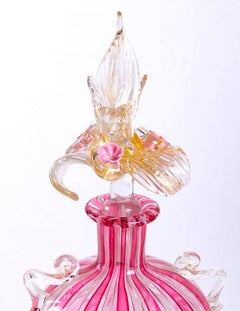 Blown Glass Perfume Bottle, Murano