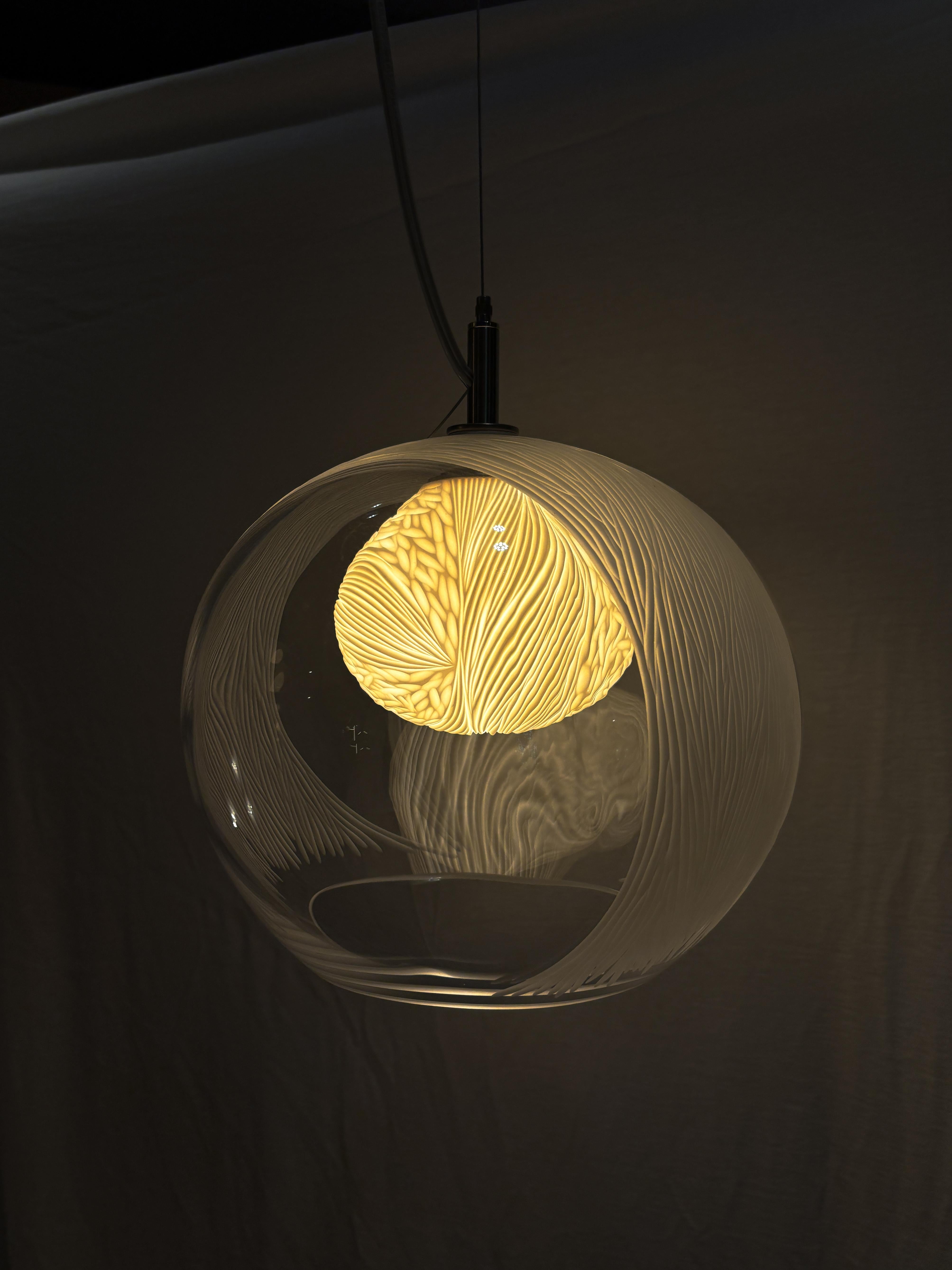 Evolve is a sculptural table light .

Seed has been a central theme for our work in the past 2 years.

Having created a Seed wall light collection, it seemed obvious to honour this theme in creating a Seed pod table light. Seed Light is born from