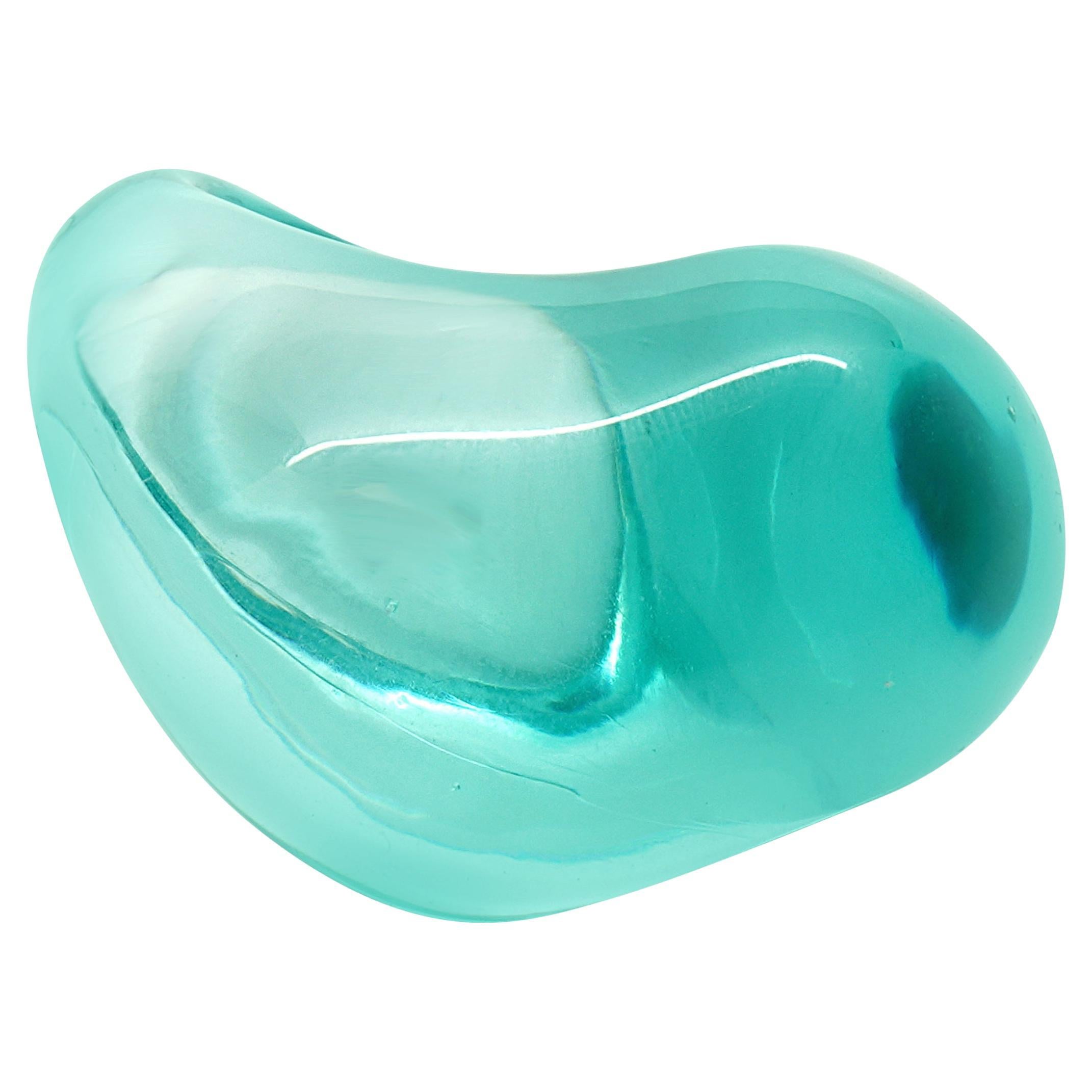 Anello in vetro soffiato