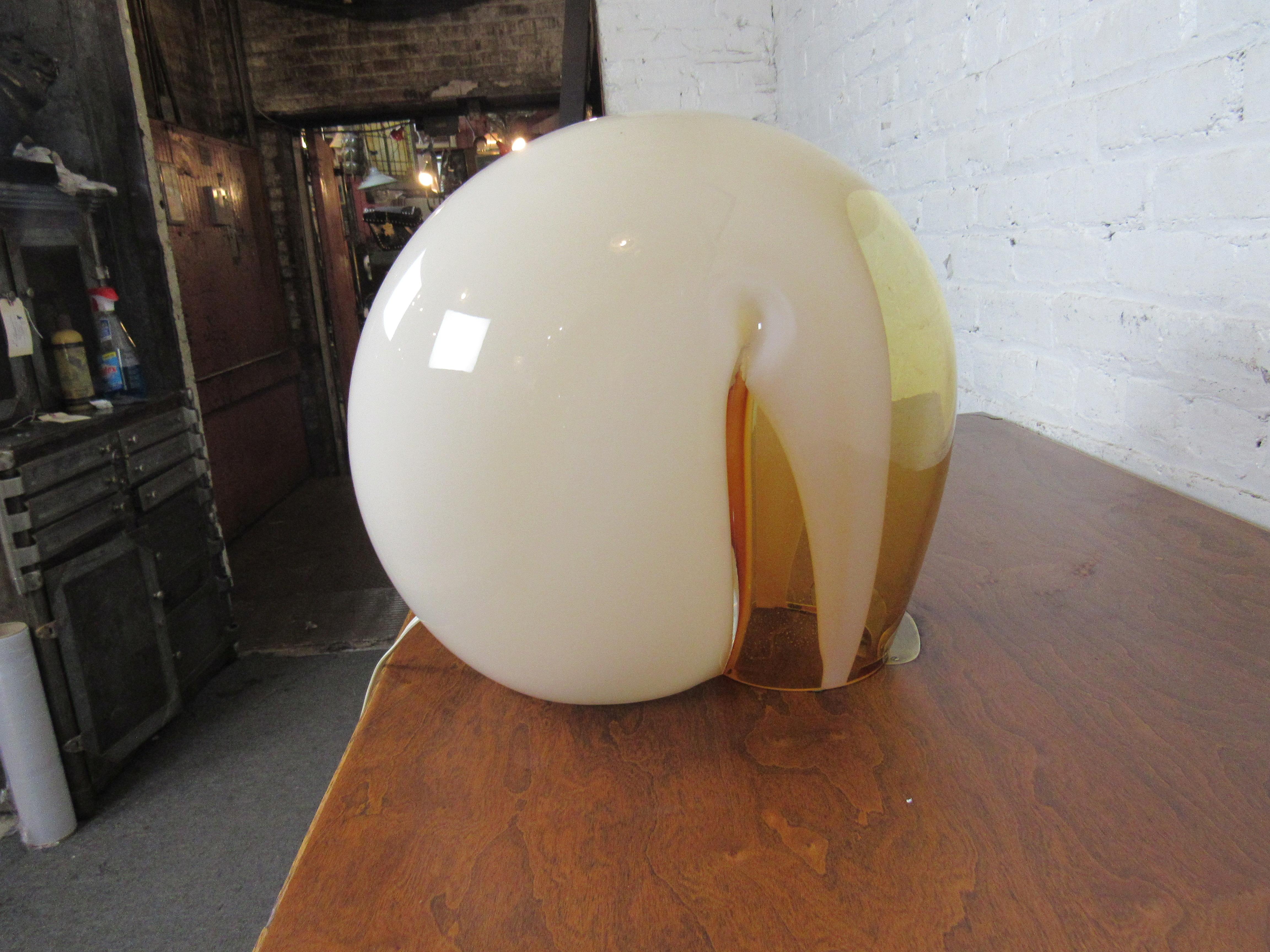 Blown Glass Table Lamp 1