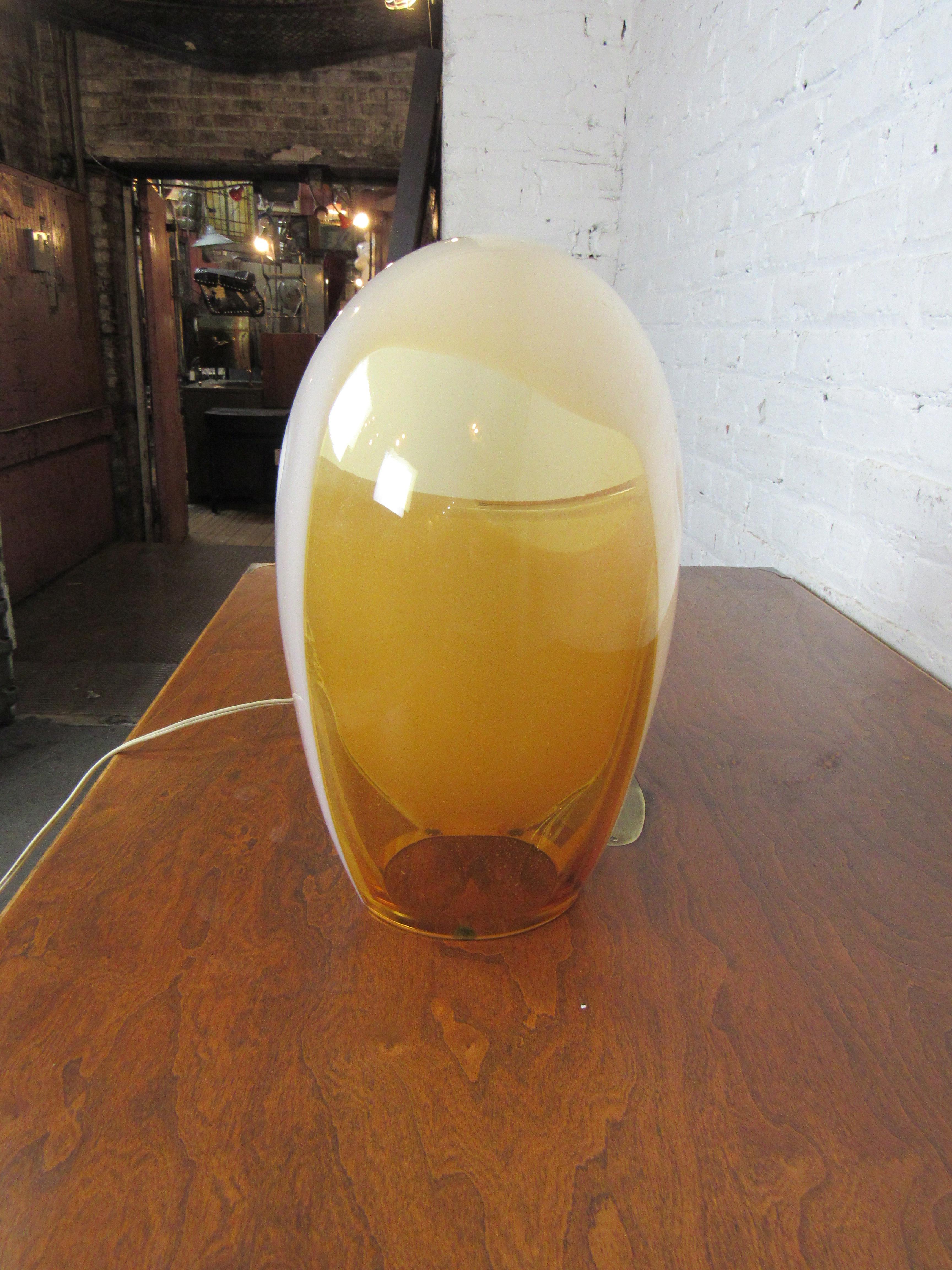 Blown Glass Table Lamp 2