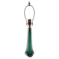 Vintage Blown Glass Table Lamp