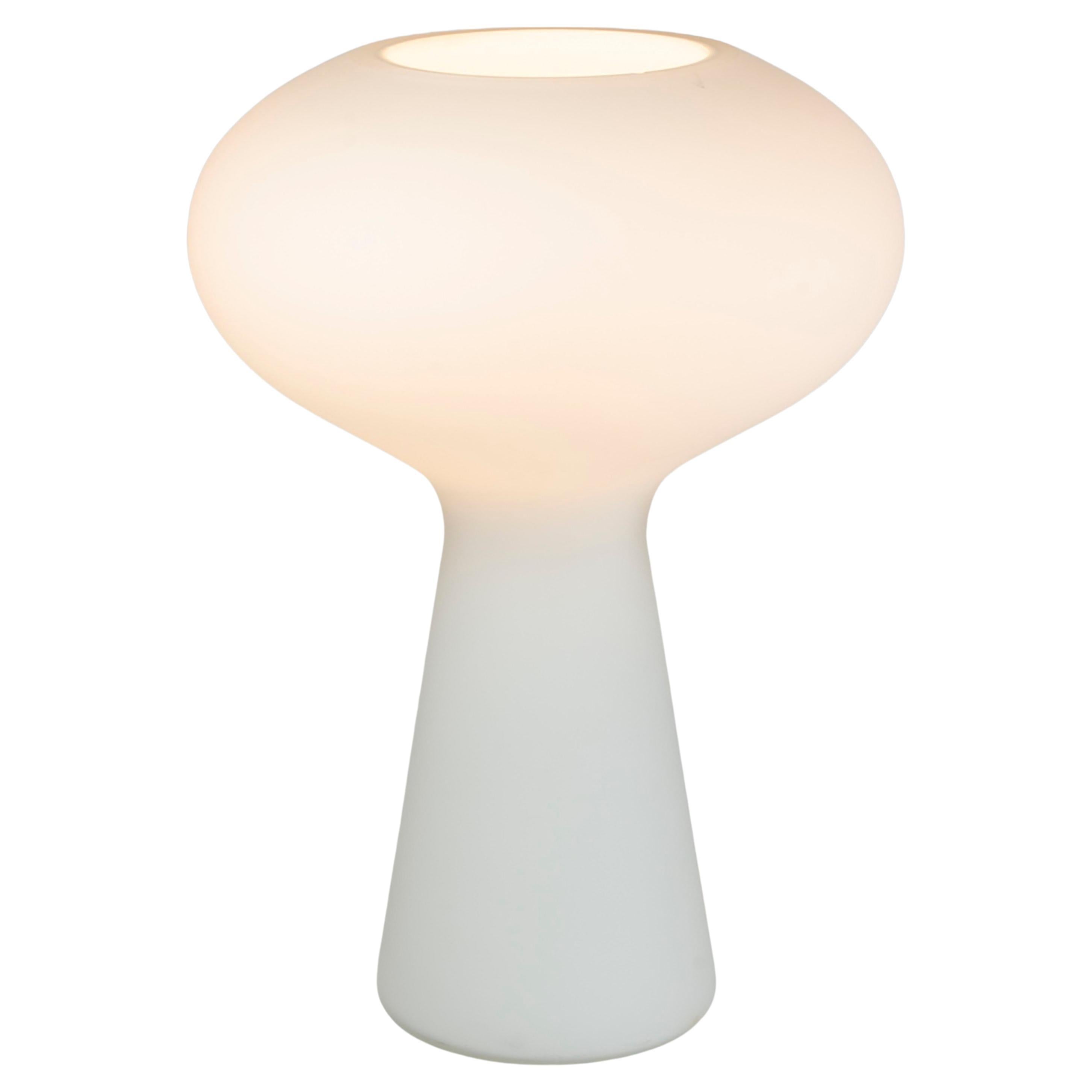 Blown glass table lamp in the style of Lisa Johansson-Pape