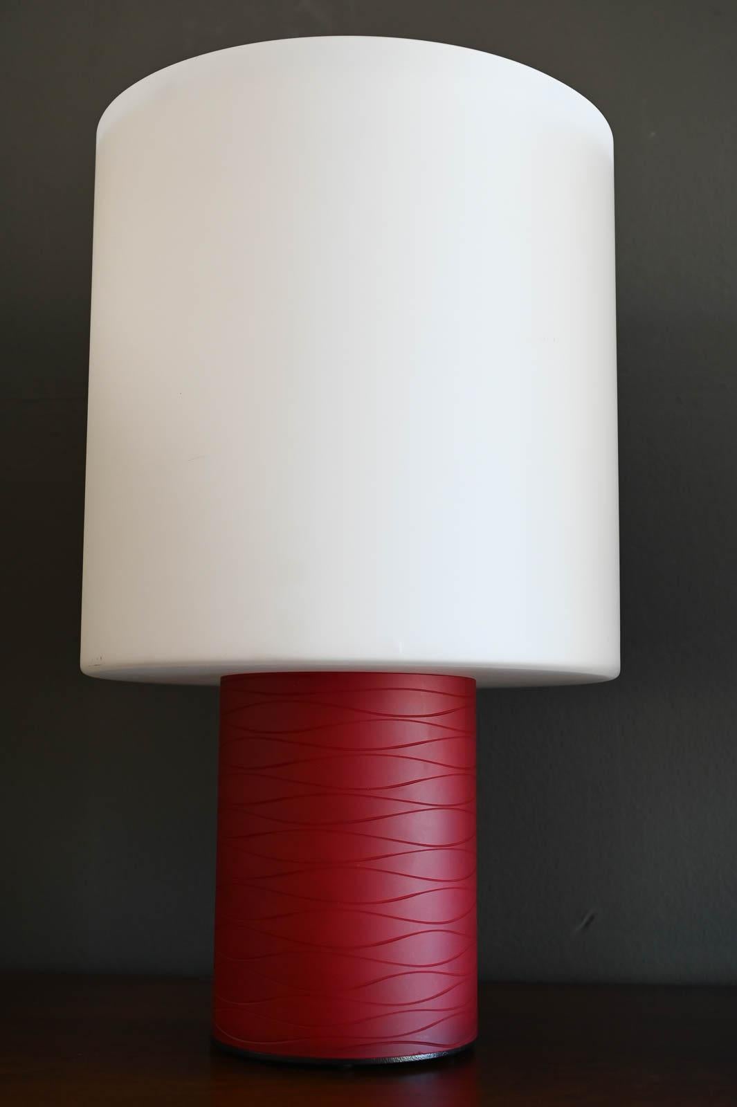 Blown Glass Table Lamps by Carlo Nason for Itre, ca. 2005 For Sale 3