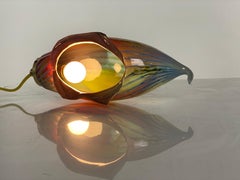 Blown Glass Table Lamp or Pendent Light, 21st Century by Mattia Biagi