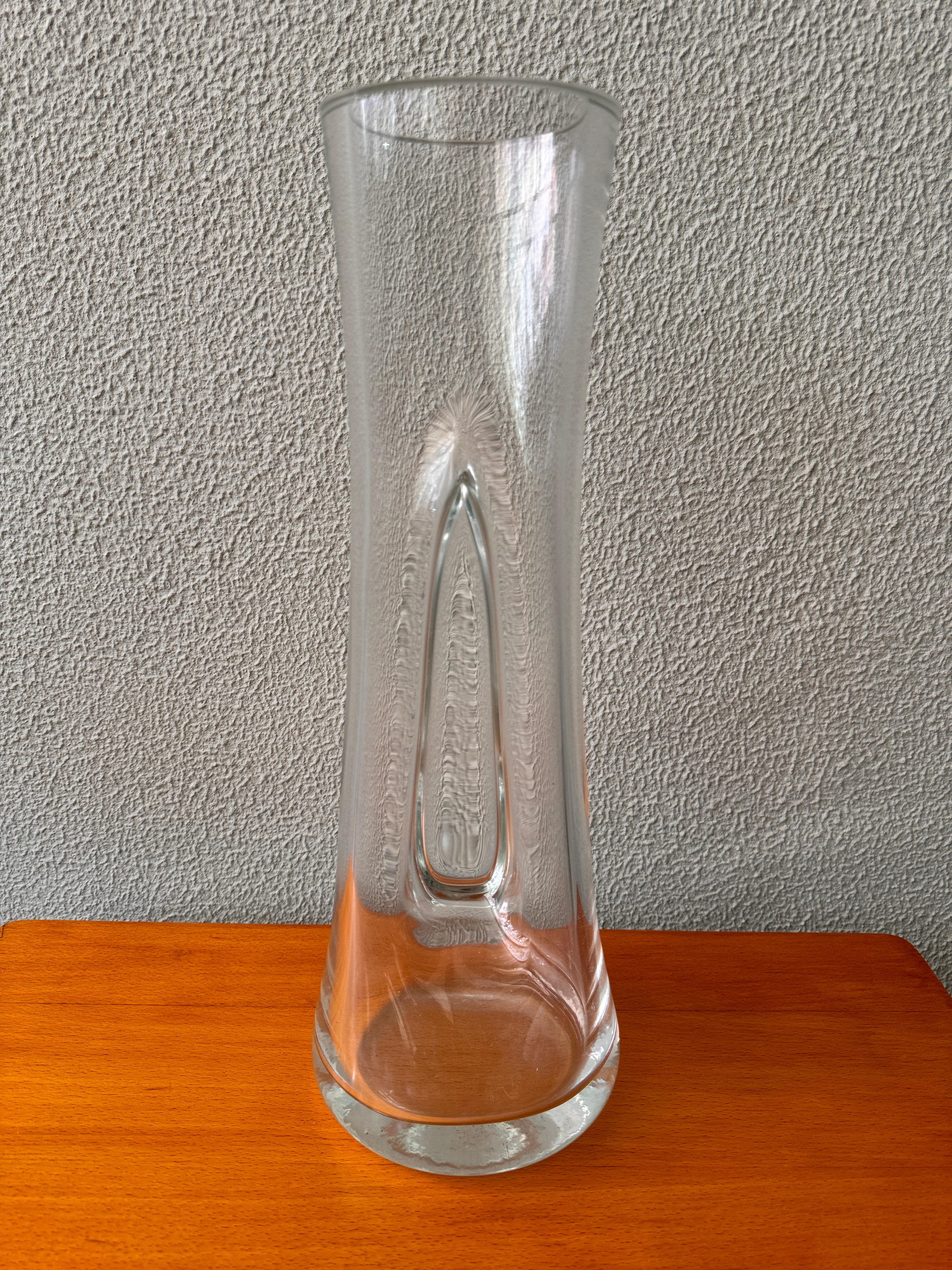 Vaso in vetro soffiato di Toni Zuccheri per Ve Art, anni '60 in vendita 6