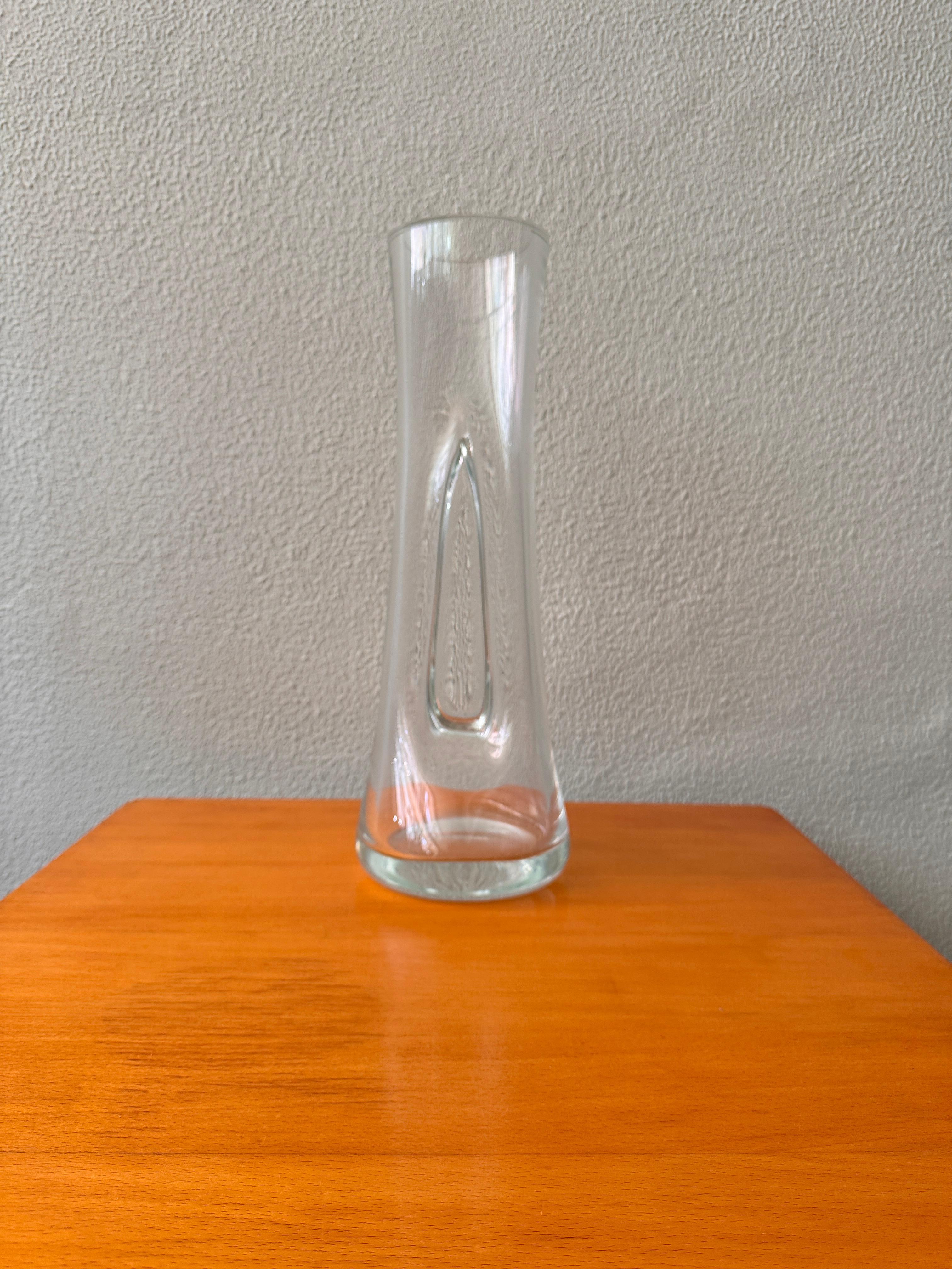 Metà XX secolo Vaso in vetro soffiato di Toni Zuccheri per Ve Art, anni '60 in vendita