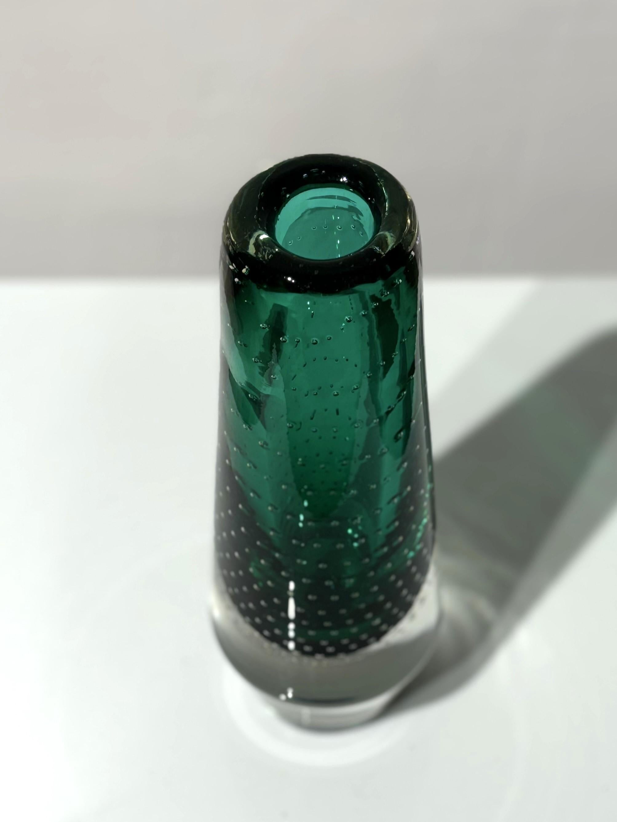 Vaso in vetro soffiato, Theresienthal Glasswerke, 1960 In condizioni buone in vendita a PARIS, FR