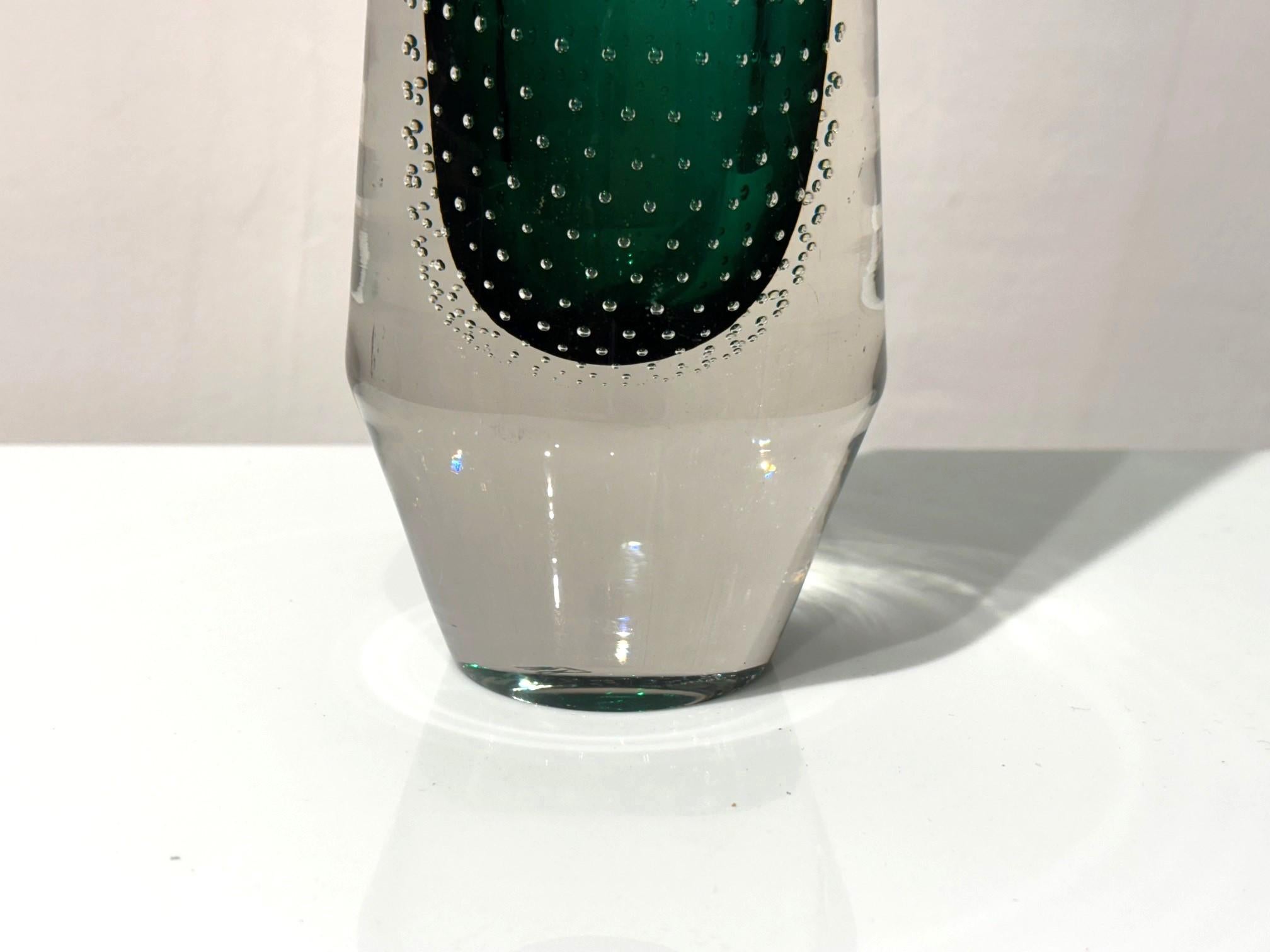 Vetro soffiato Vaso in vetro soffiato, Theresienthal Glasswerke, 1960 in vendita