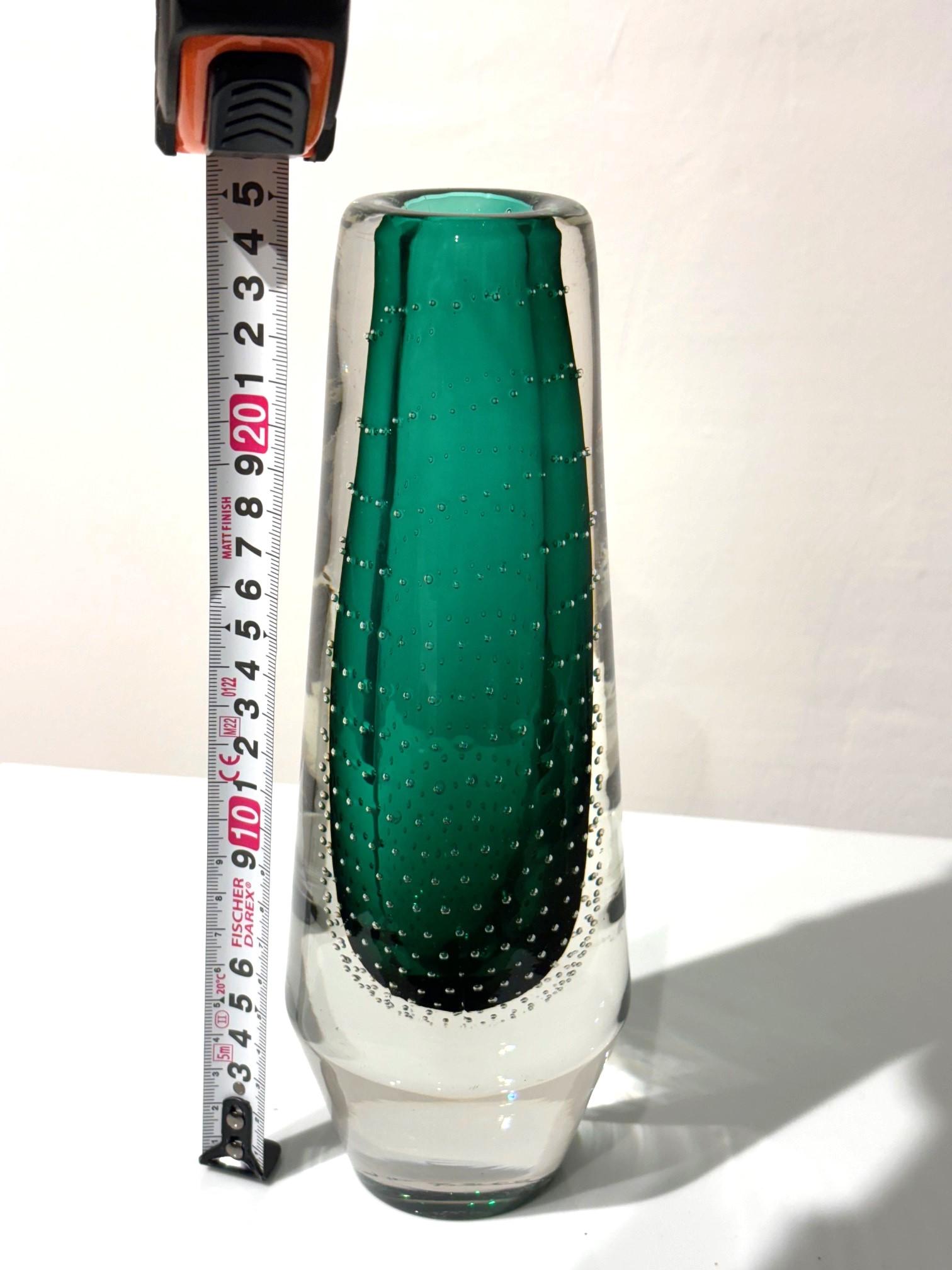 Vaso in vetro soffiato, Theresienthal Glasswerke, 1960 in vendita 2