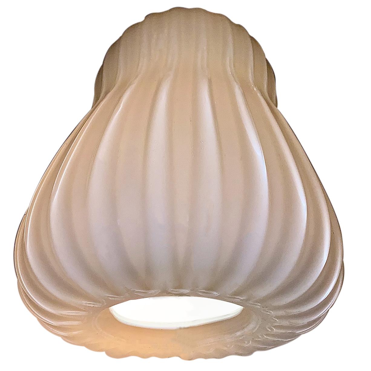 Vetro soffiato Apparecchio di illuminazione in vetro soffiato di Murano in vendita