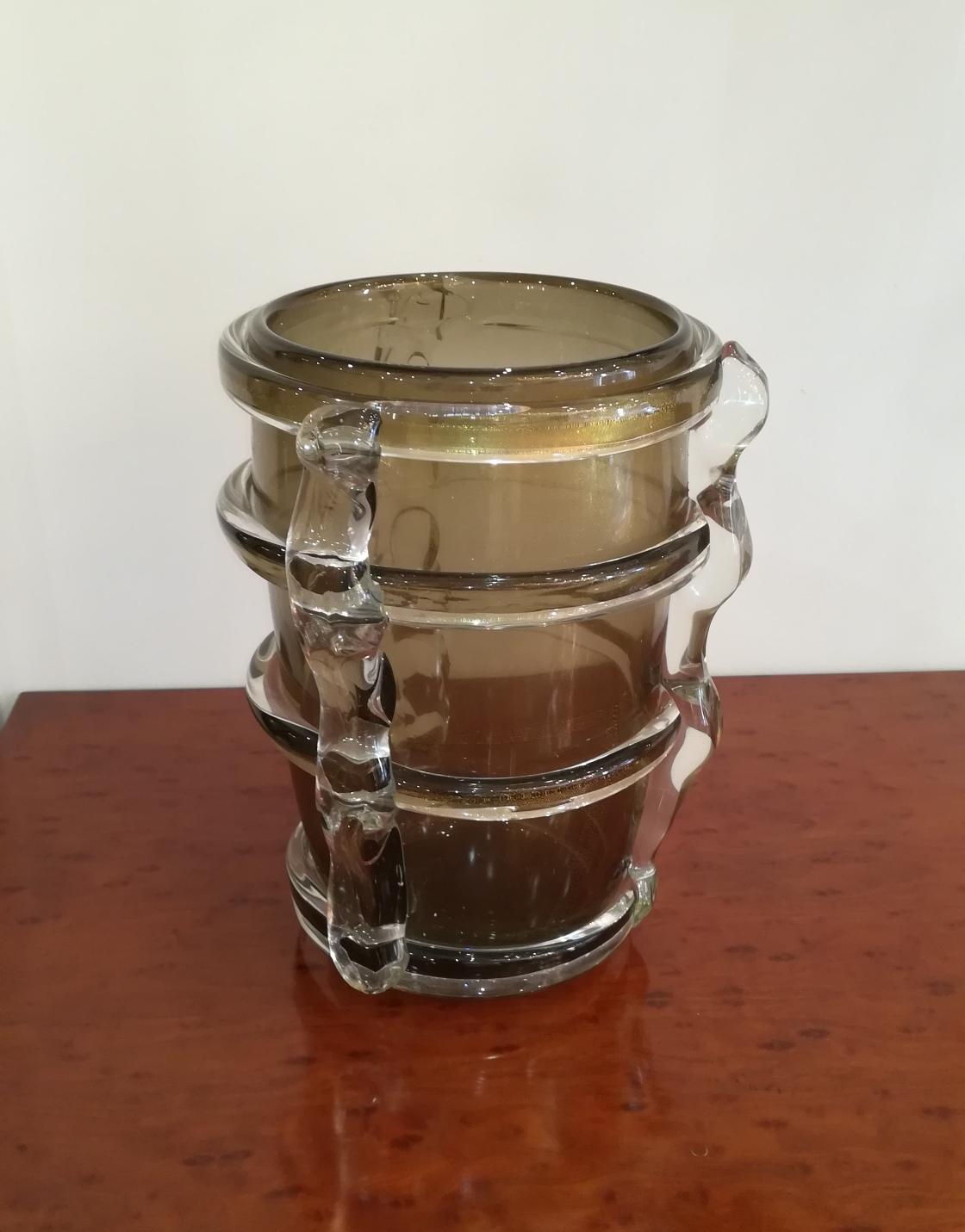 Vaso in vetro soffiato di Murano in vendita 3