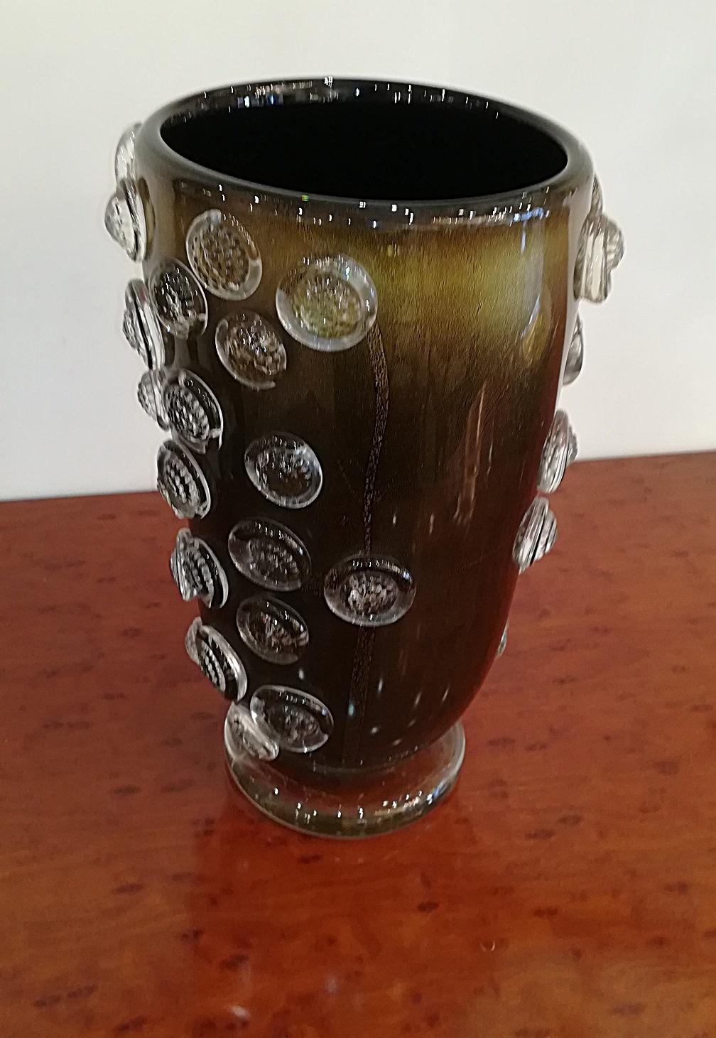 Blown Murano Glass Vase 1