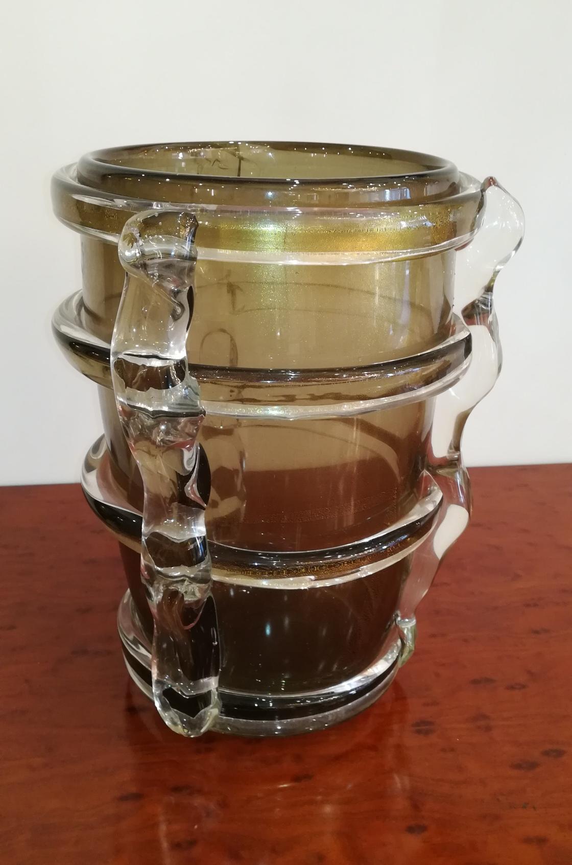 Vaso in vetro soffiato di Murano in vendita 2
