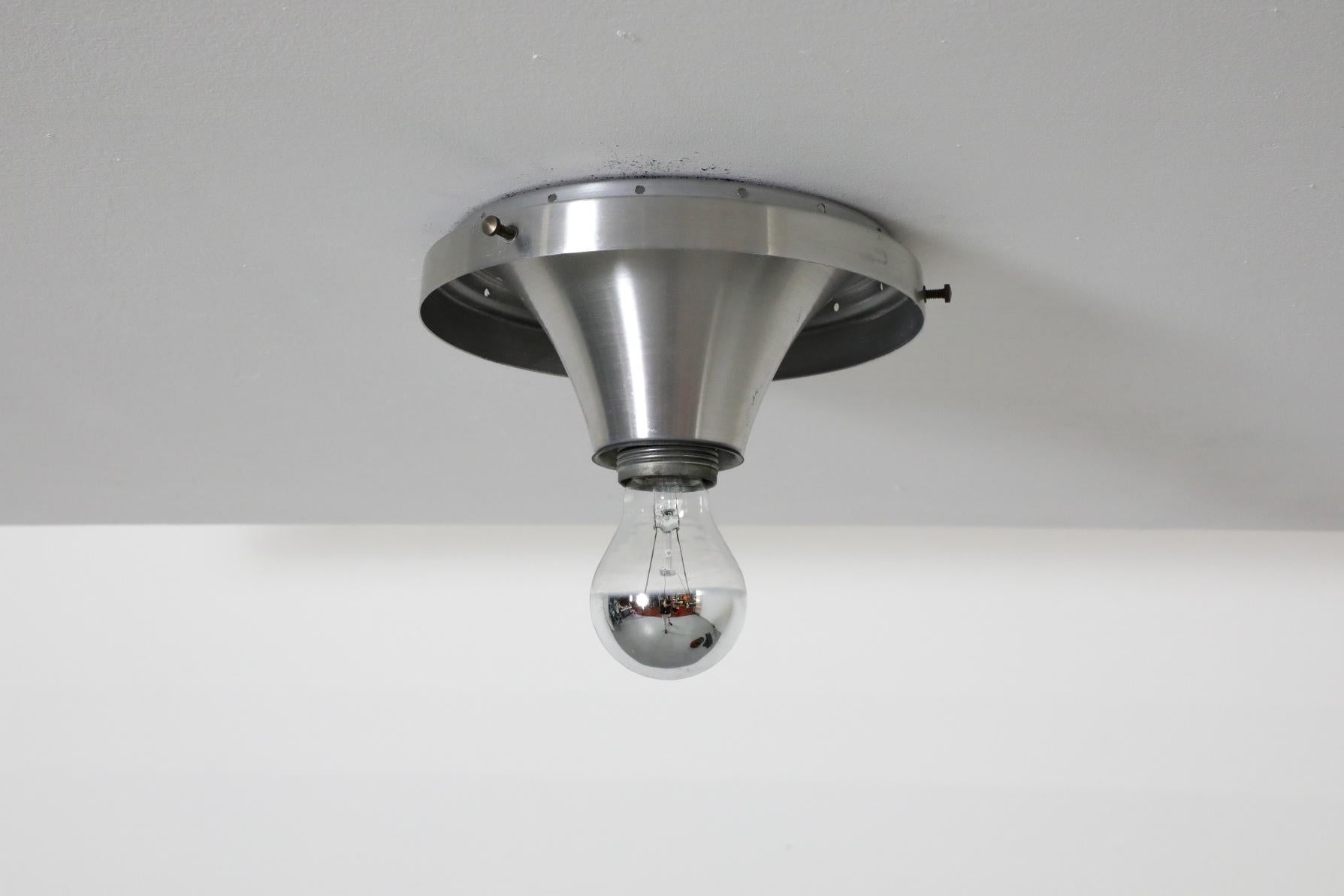 Blown Smoked Glass Globe Flush Mount Ceiling 