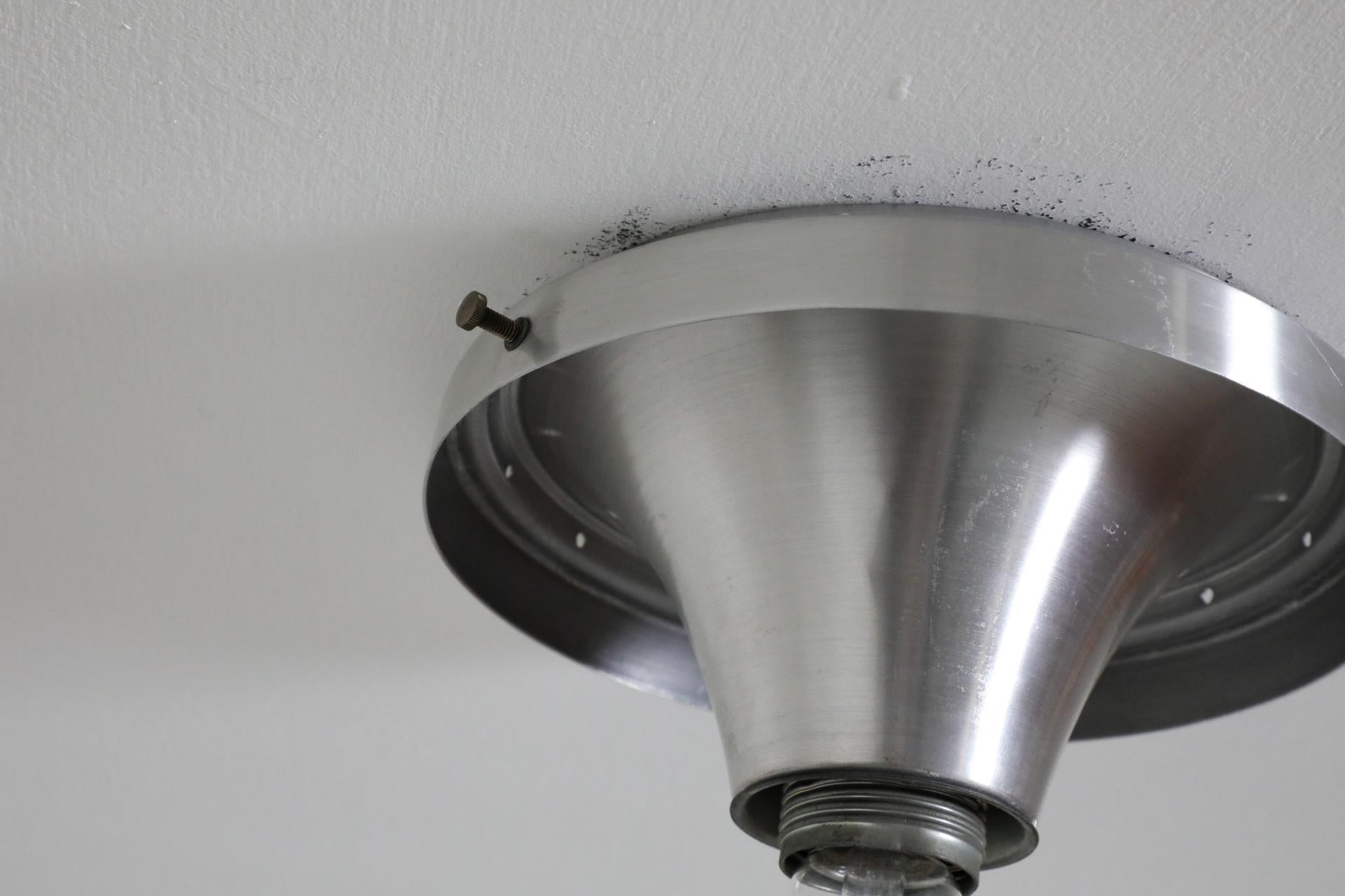 Blown Smoked Glass Globe Flush Mount Ceiling 
