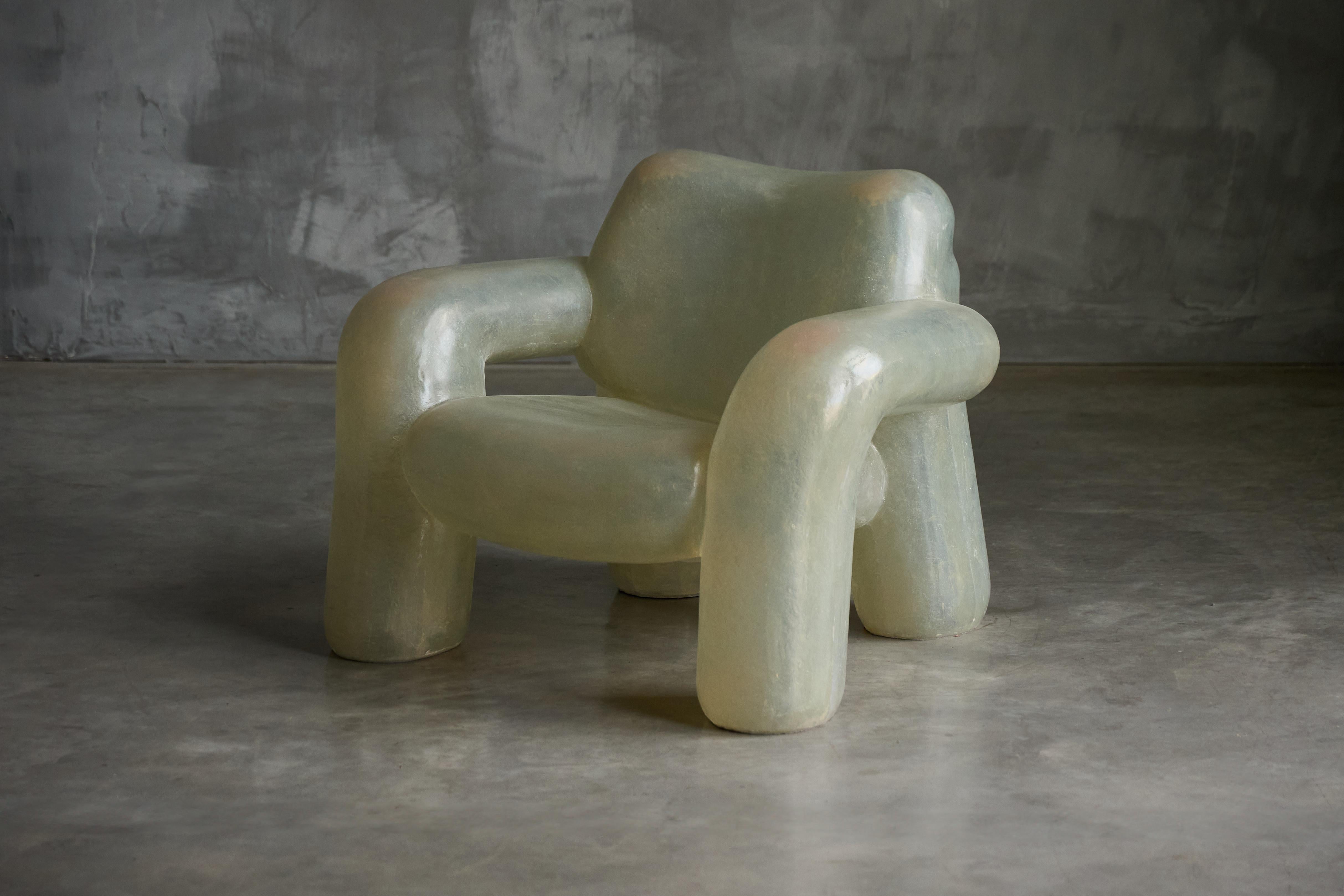 Chaise soufflée de Schimmel & Schweikle, Pays-Bas en vente 5