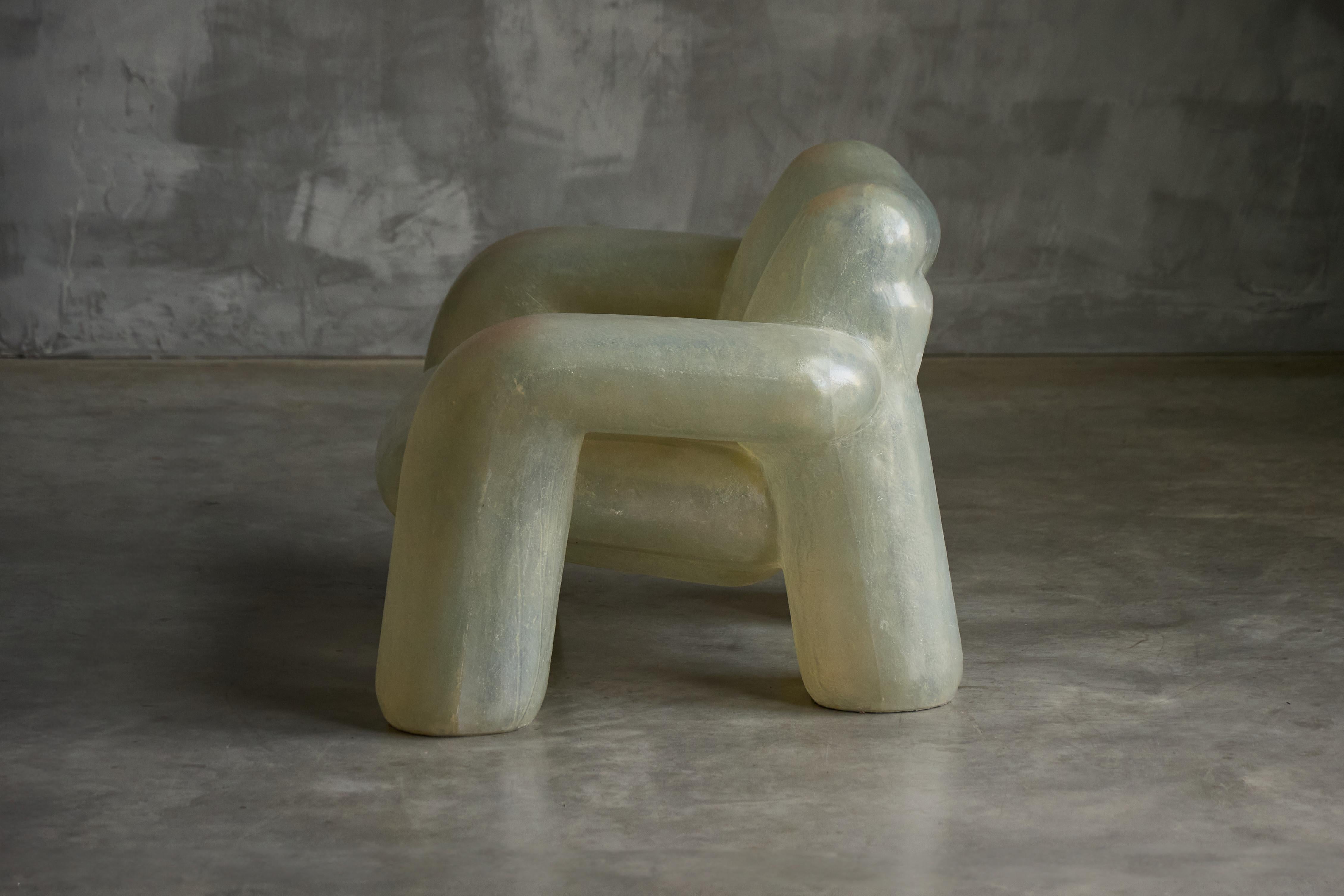 Chaise soufflée de Schimmel & Schweikle, Pays-Bas en vente 8