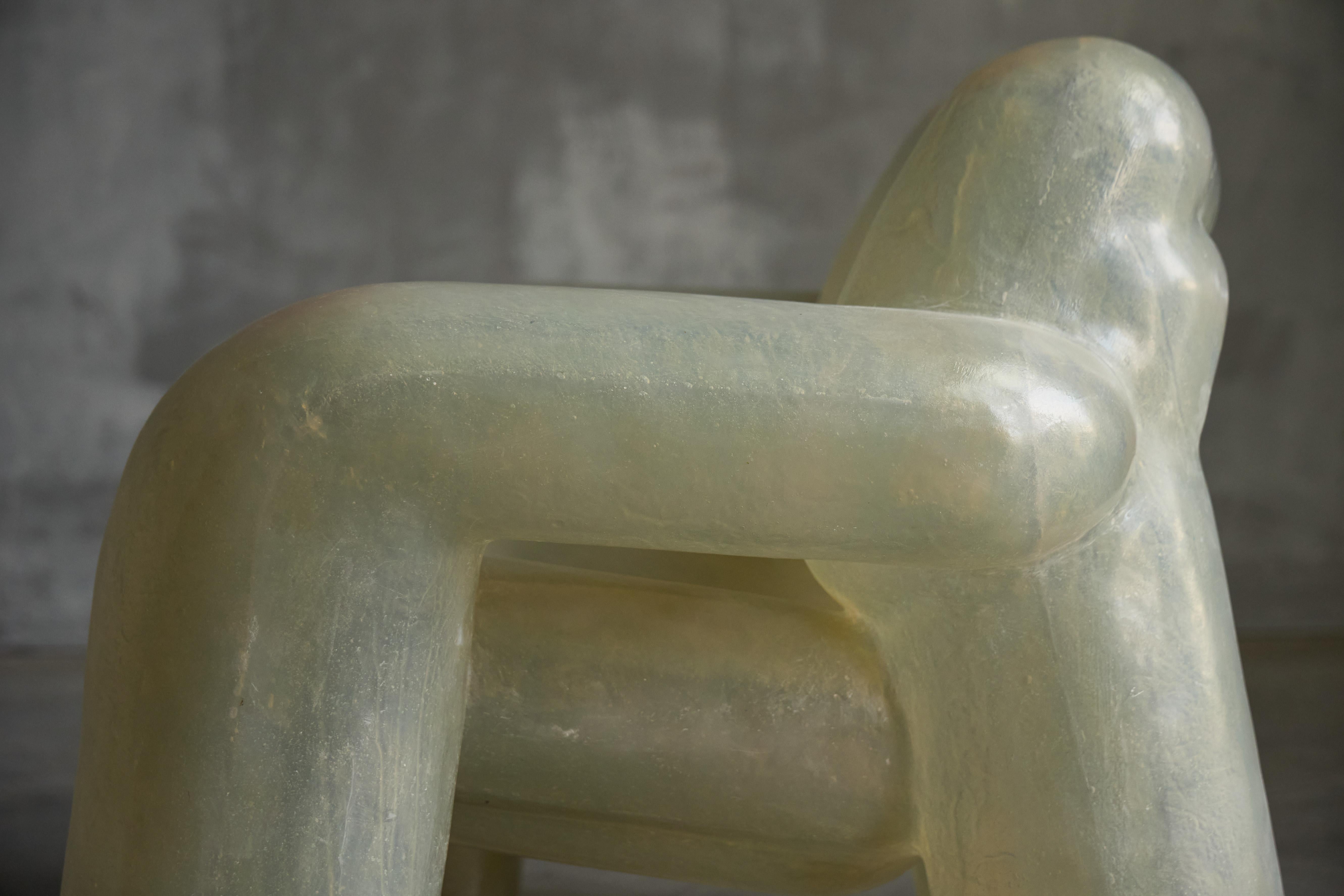 Chaise soufflée de Schimmel & Schweikle, Pays-Bas en vente 9