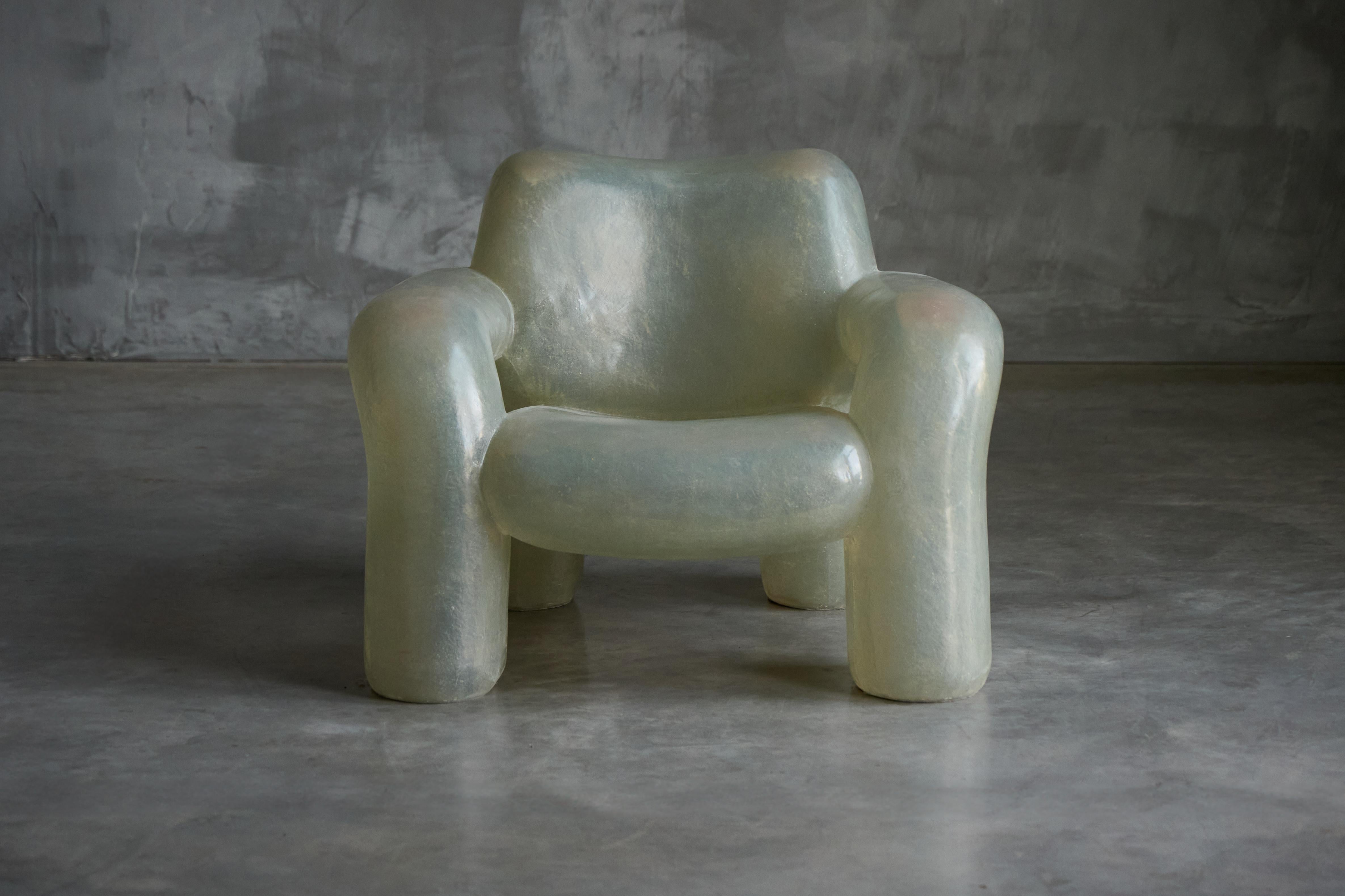 Chaise soufflée de Schimmel & Schweikle, Pays-Bas en vente 10