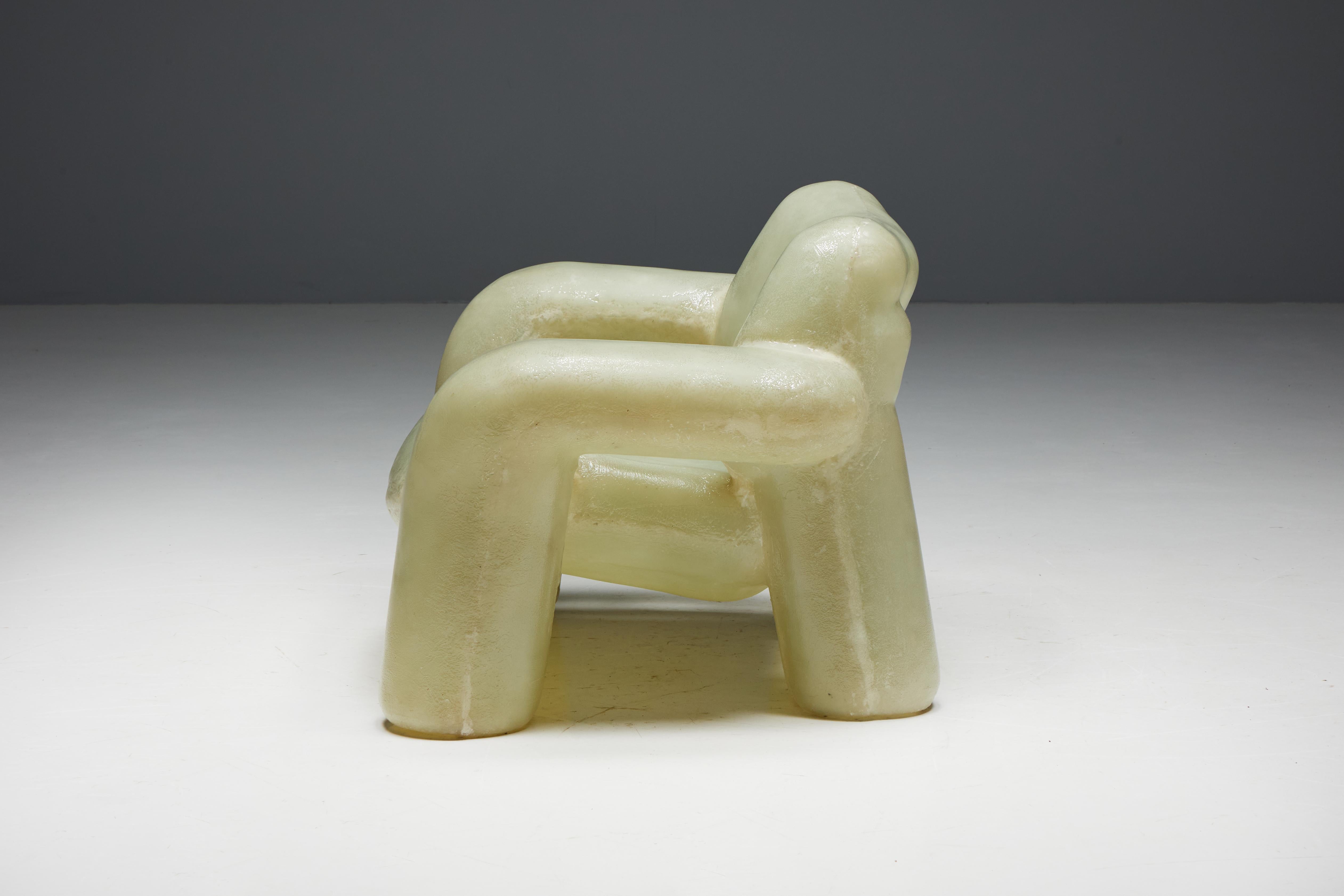 Dutch Blown-Up Chair by Schimmel & Schweikle, Netherlands, 2018 For Sale