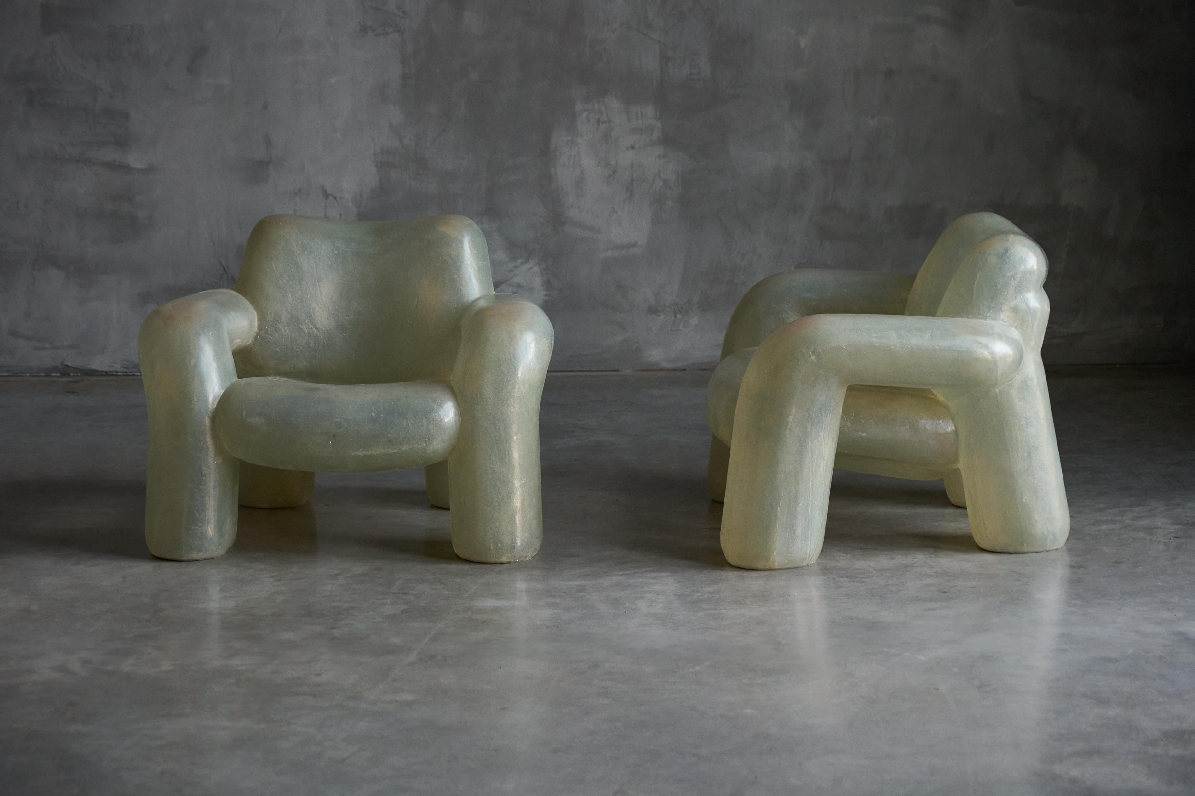 Néerlandais Chaise soufflée de Schimmel & Schweikle, Pays-Bas en vente