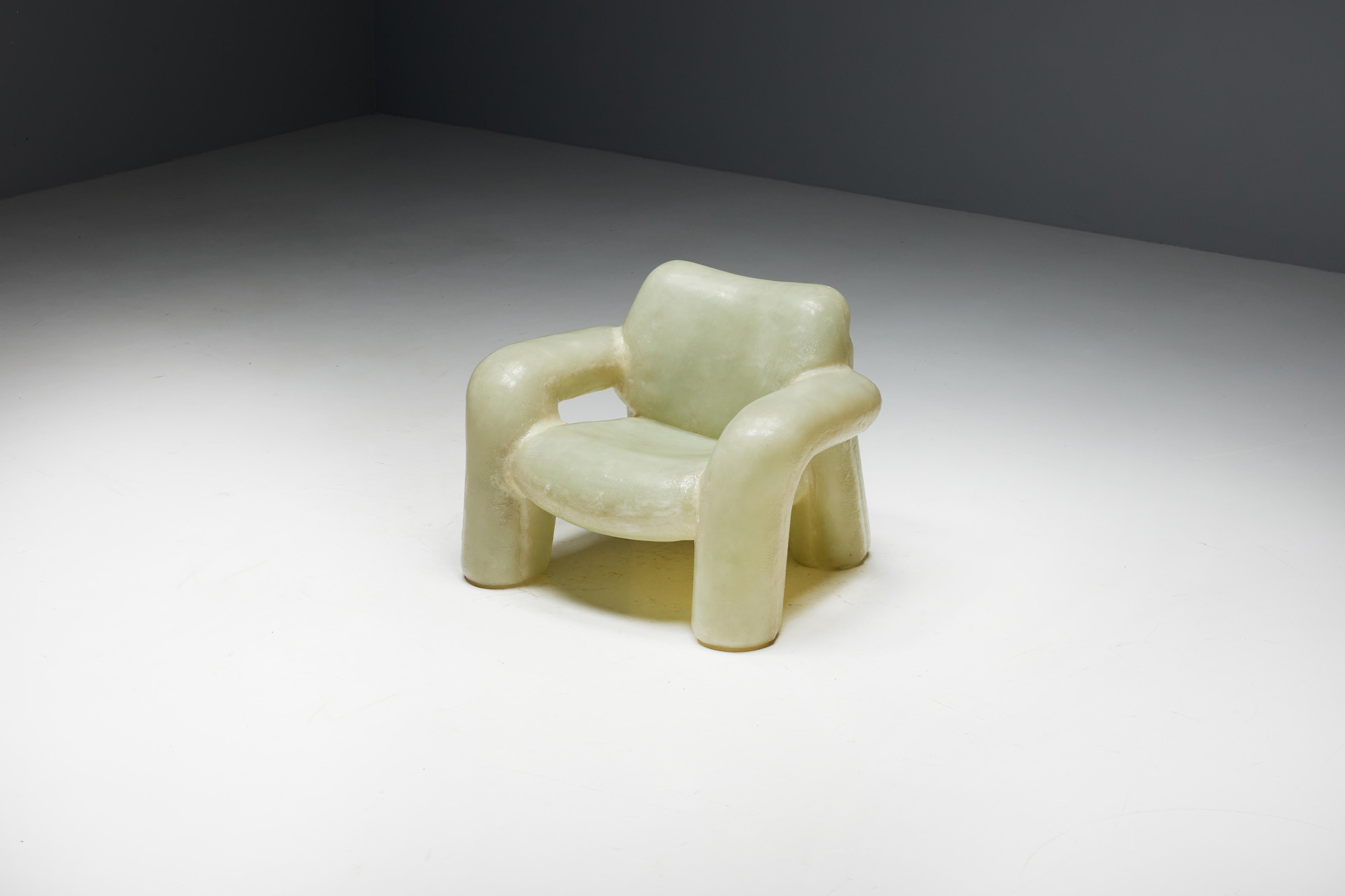 Fiberglass Blown-Up Chair by Schimmel & Schweikle, Netherlands, 2018 For Sale