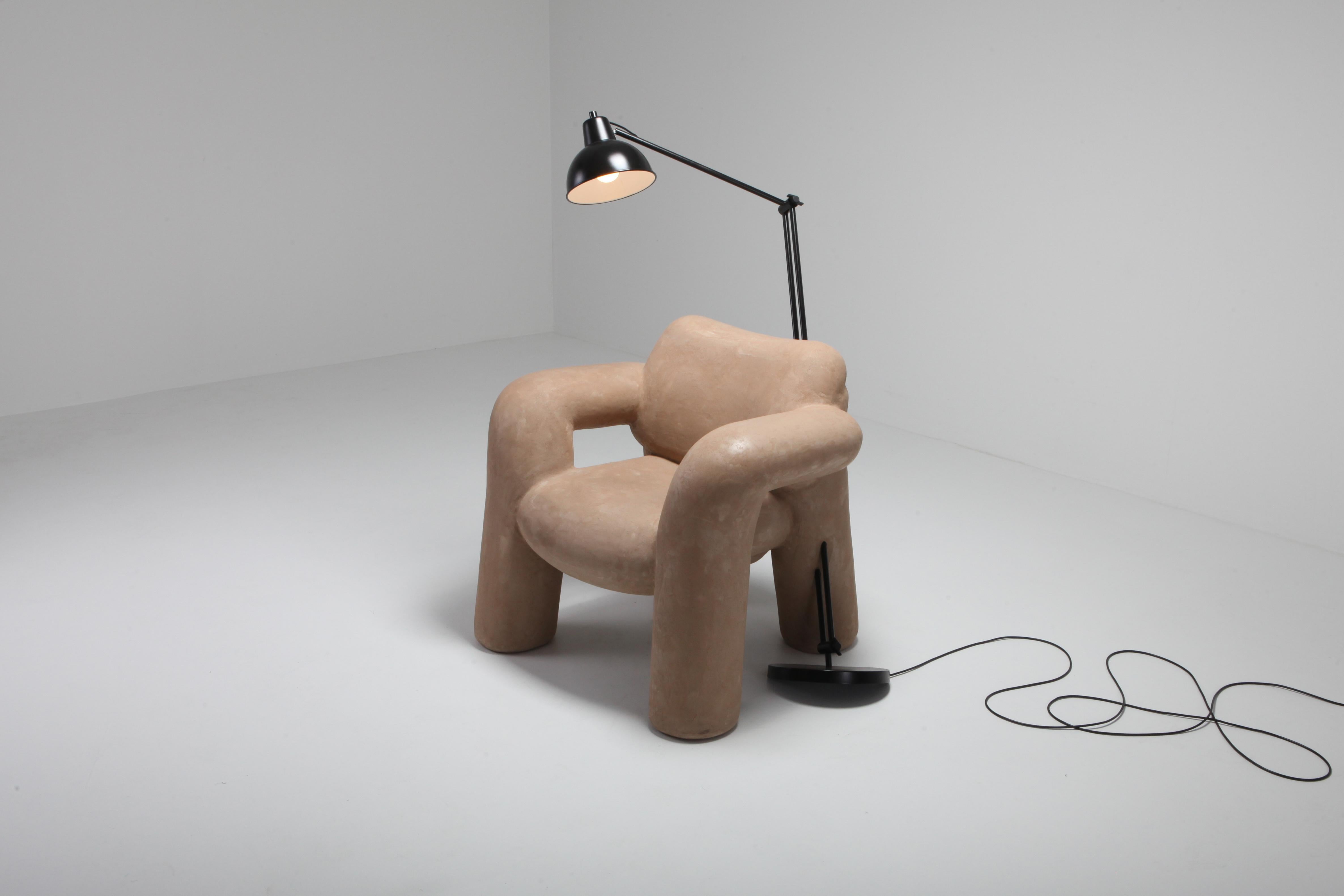 Post-Modern 'Blown-Up with Lamp' by Schimmel & Schweikle in Vegan Leather Coating