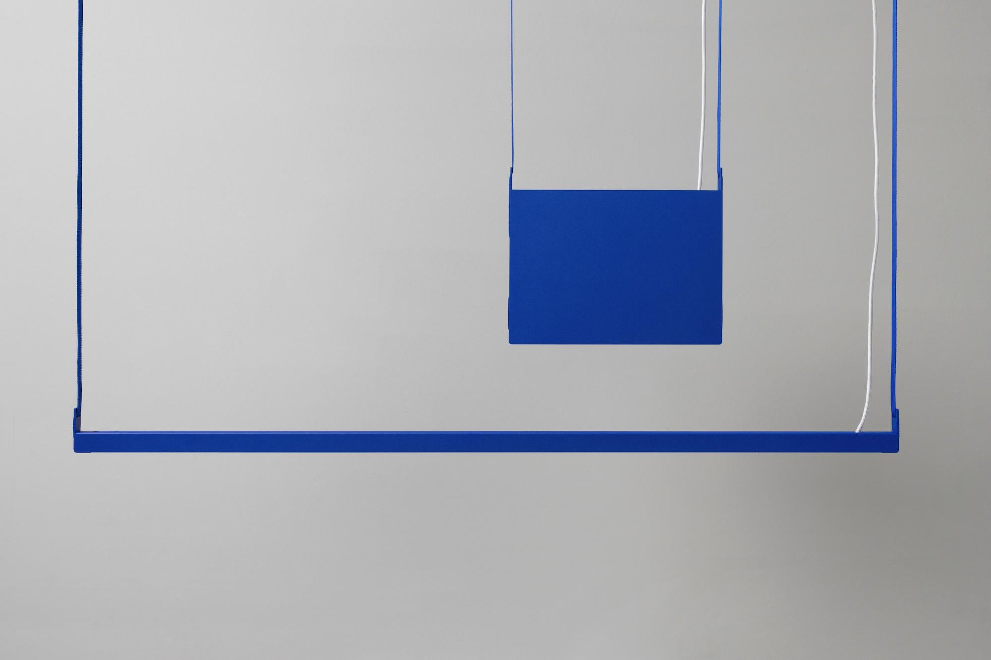 BLT_1 Ultra Blue Pendant Lamp by +kouple For Sale 7
