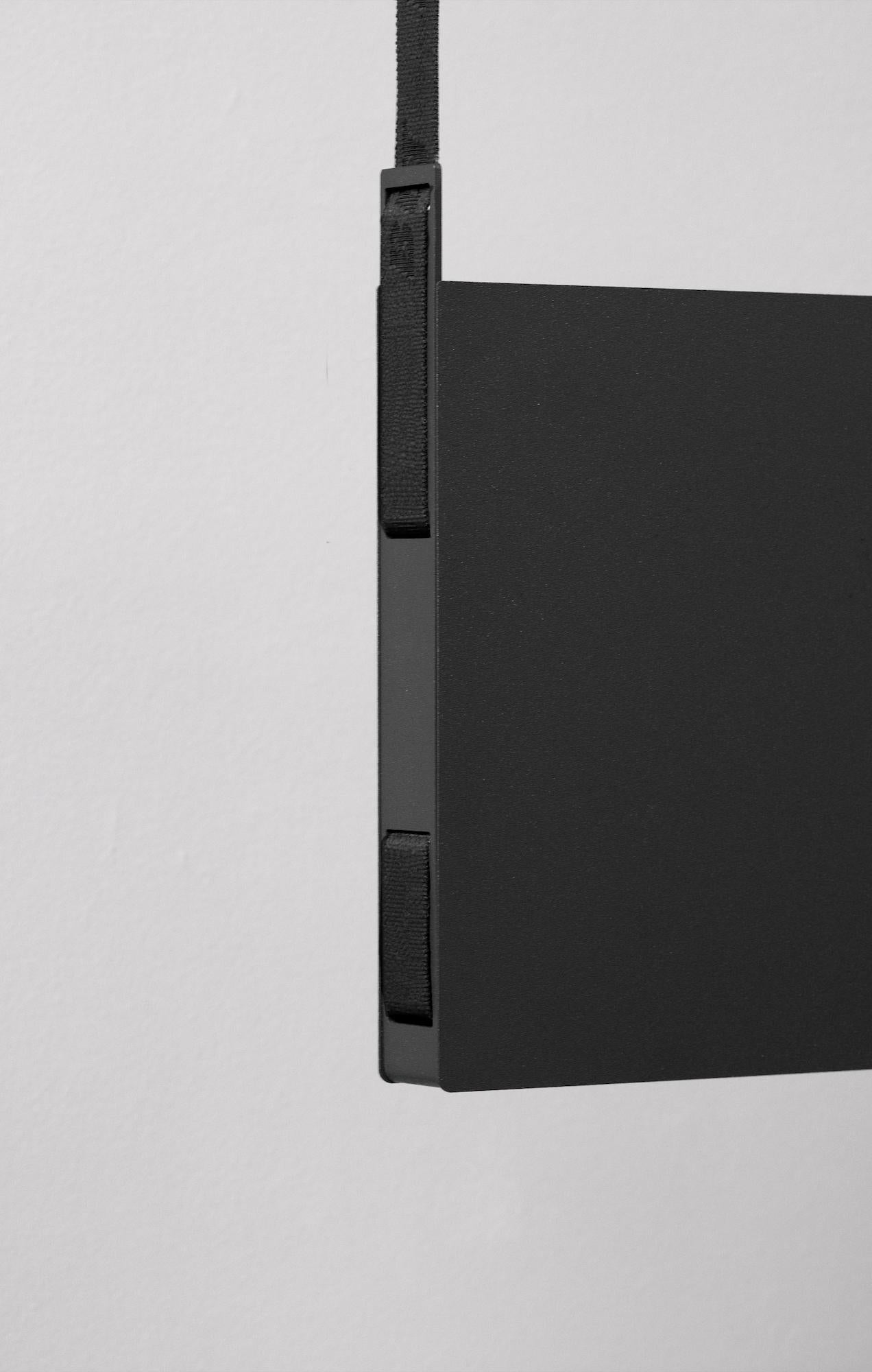 Postmoderno Lampada a sospensione nera BLT_2 di +kouple in vendita