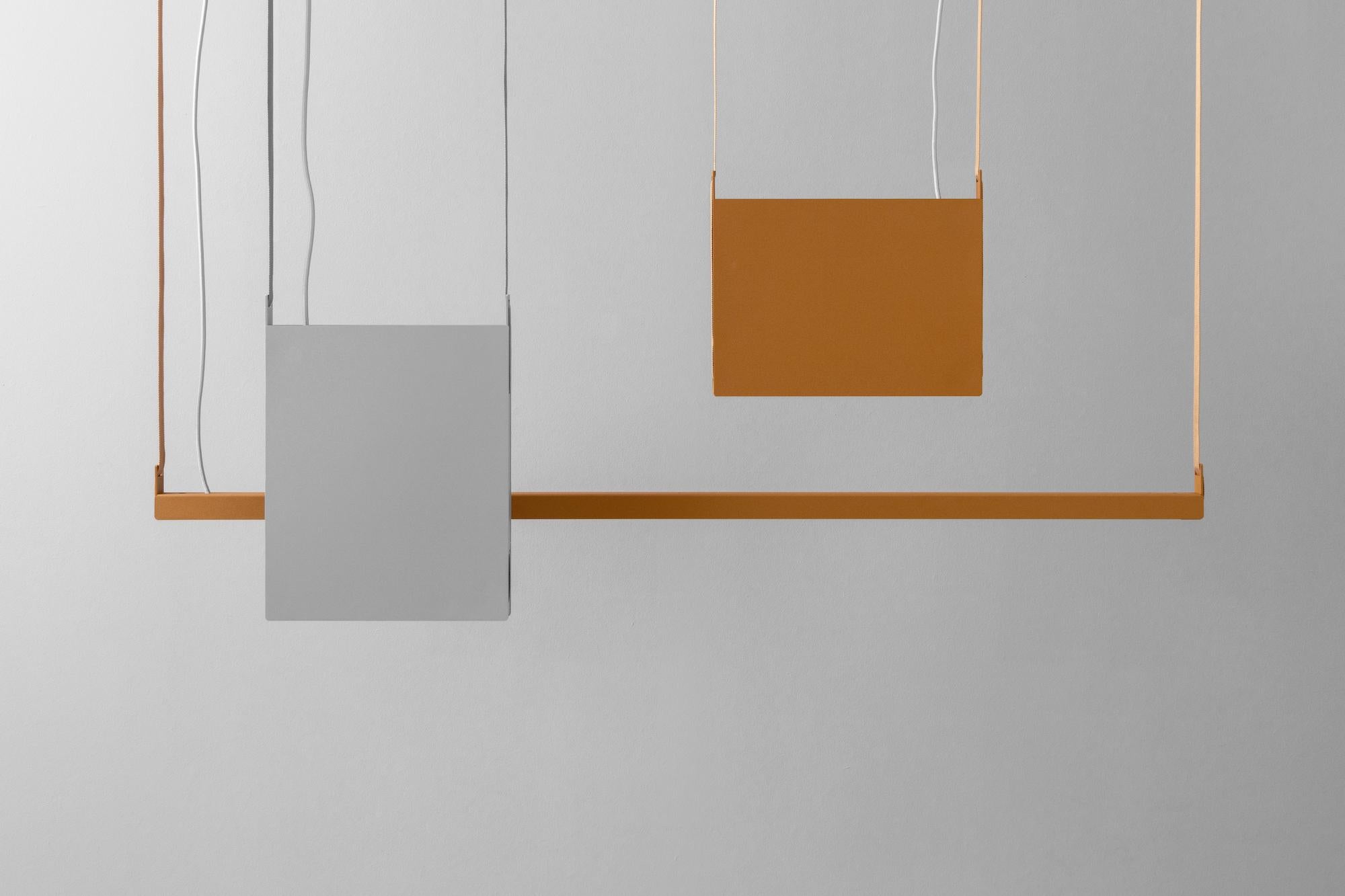 BLT_3 Grey Pendant Lamp by +kouple In New Condition For Sale In Geneve, CH