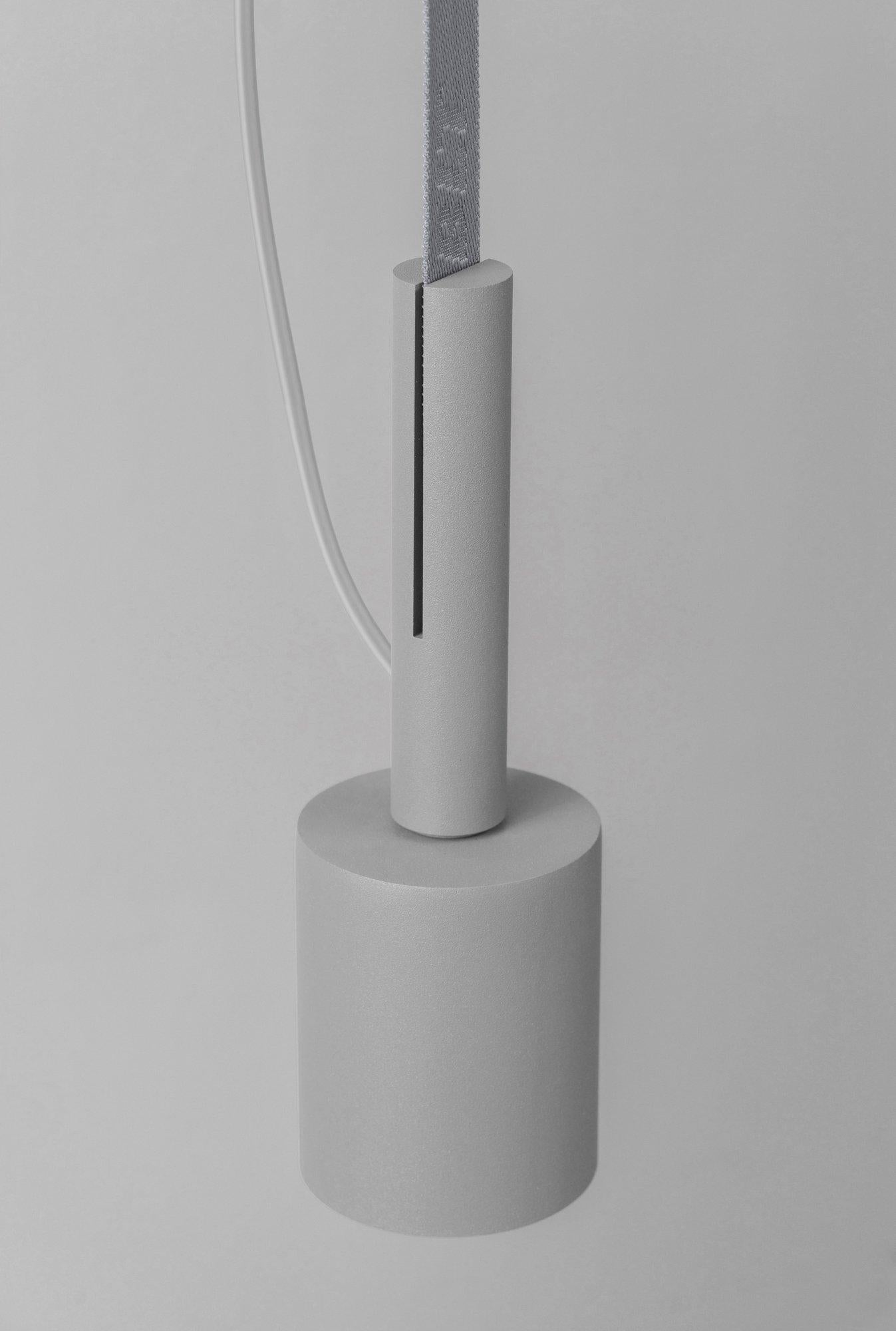 BLT_5 Grey Pendant Lamp by +kouple For Sale 1