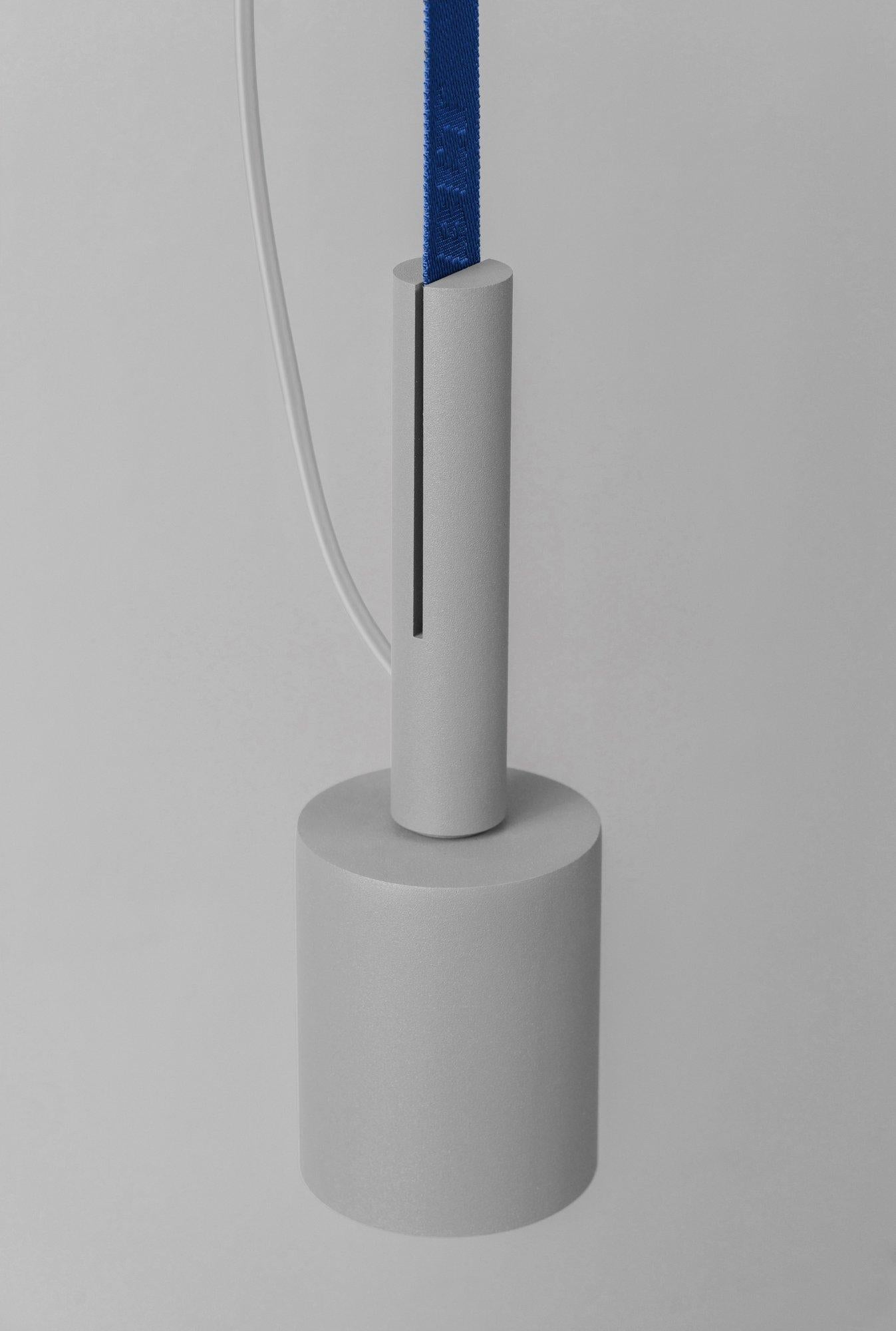 BLT_5 Ultra Blue Pendant Lamp by +kouple For Sale 4