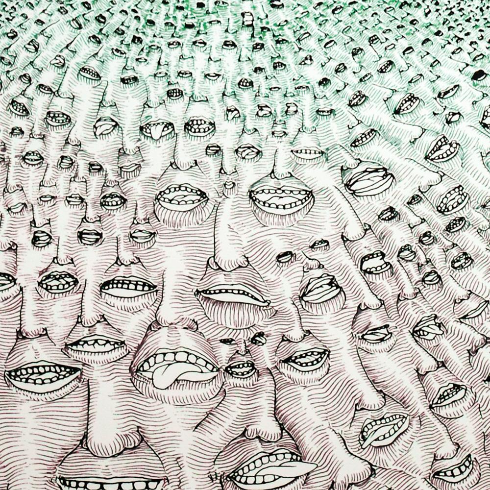 Beautiful and complex artwork by the super talented Italian Street Artist BLU.
Titled “Il Nulla” in Italian, it translates to “The Nothing” in English, is a great example of BLU’s unique, instantly recognizable style.
Take a closer look at all the