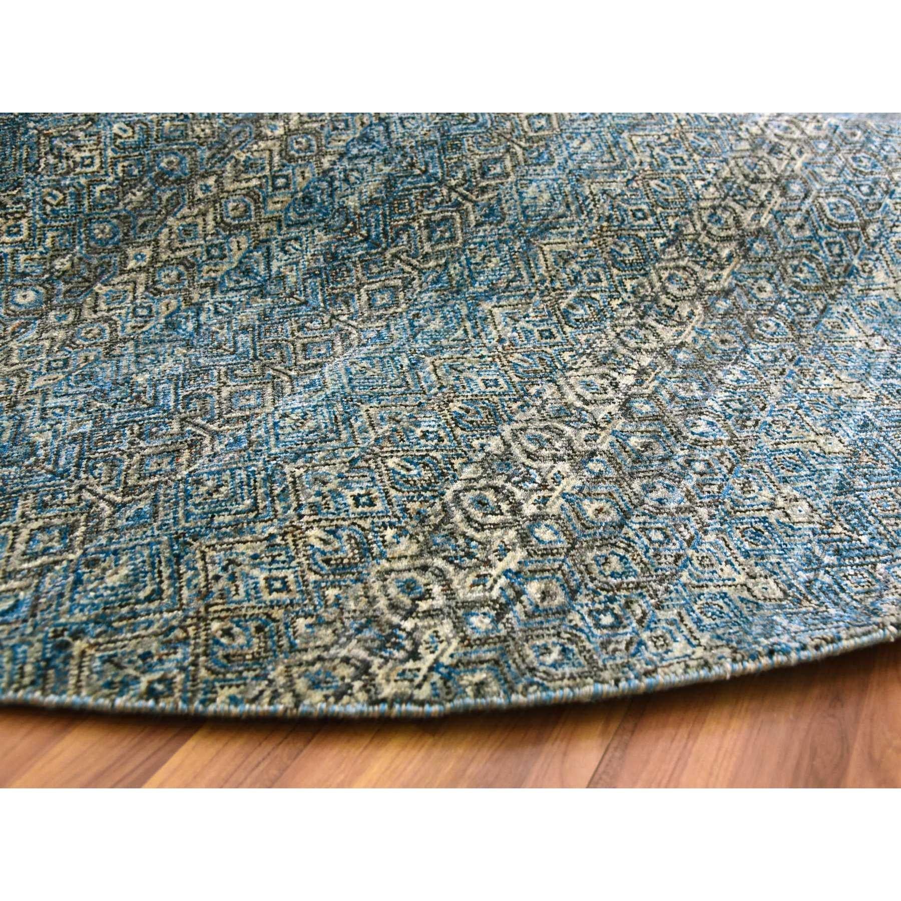 Tapis rond Kohinoor Herat Design 100 % laine nouée à la main 10'0