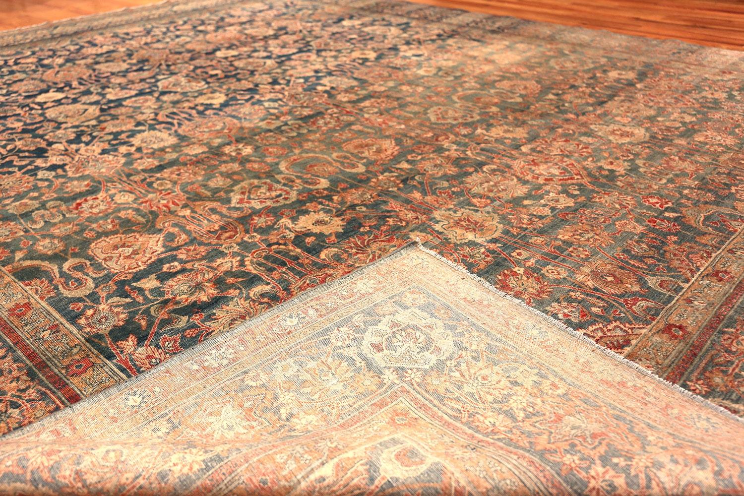 Antiker persischer Kerman-Teppich. Größe: 9 ft 11 in x 11 ft 8 in im Angebot 3