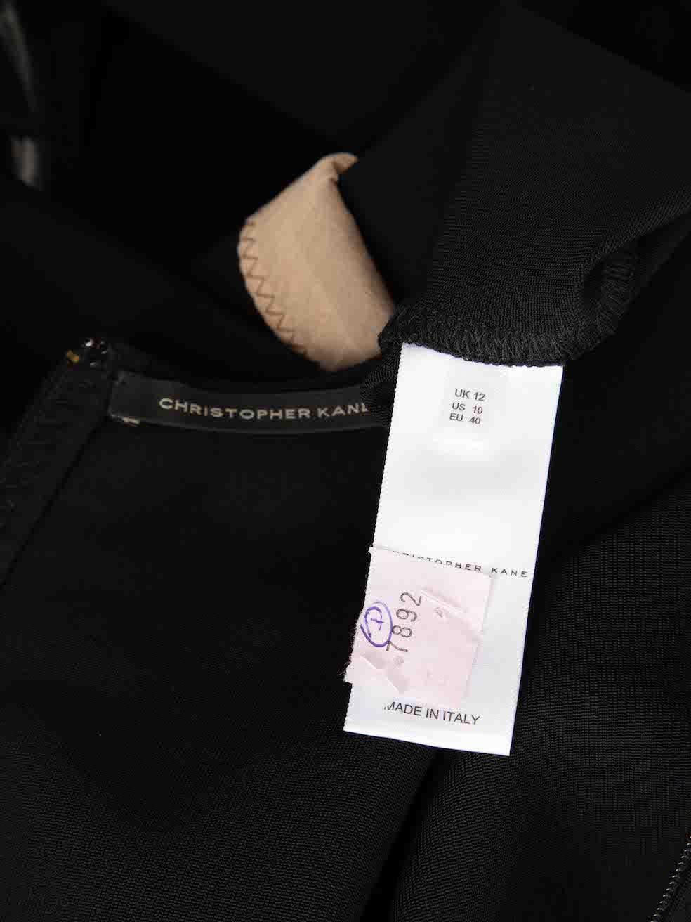 Black Bandage Mini Dress Size L For Sale 1
