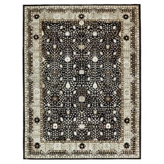 Blue Afghan Hand Knotted Rug