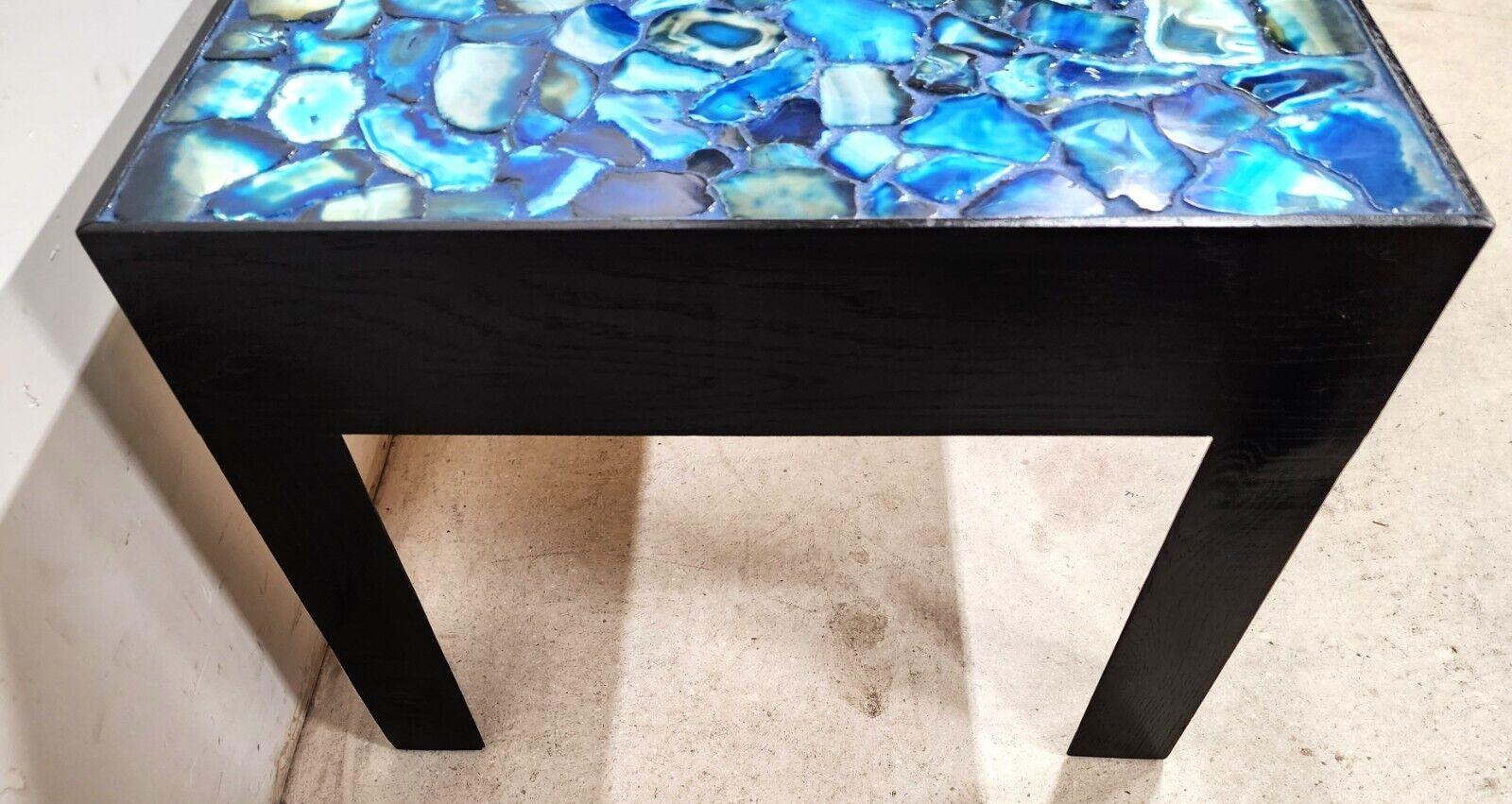 backlit epoxy table