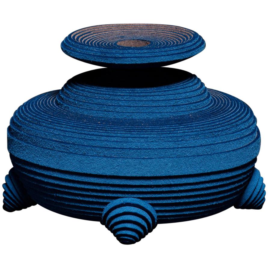 Blue Alchemy Vase by Siba Sahabi