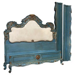 Letto veneziano blu e gilé - Leandro Martin - CIRCA 1940