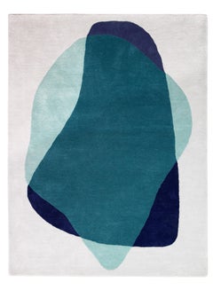 Blue and Green Serge Rug by HARTO