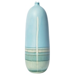 Vase Vénus bleu et vert d'Elyse Graham