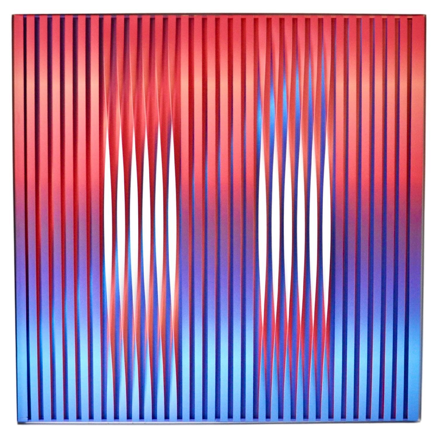 Blue and Red Board by Michael Scheers For Sale