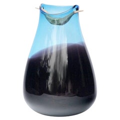 Vaso Heiki blu e topazio, Pia Wüstenberg